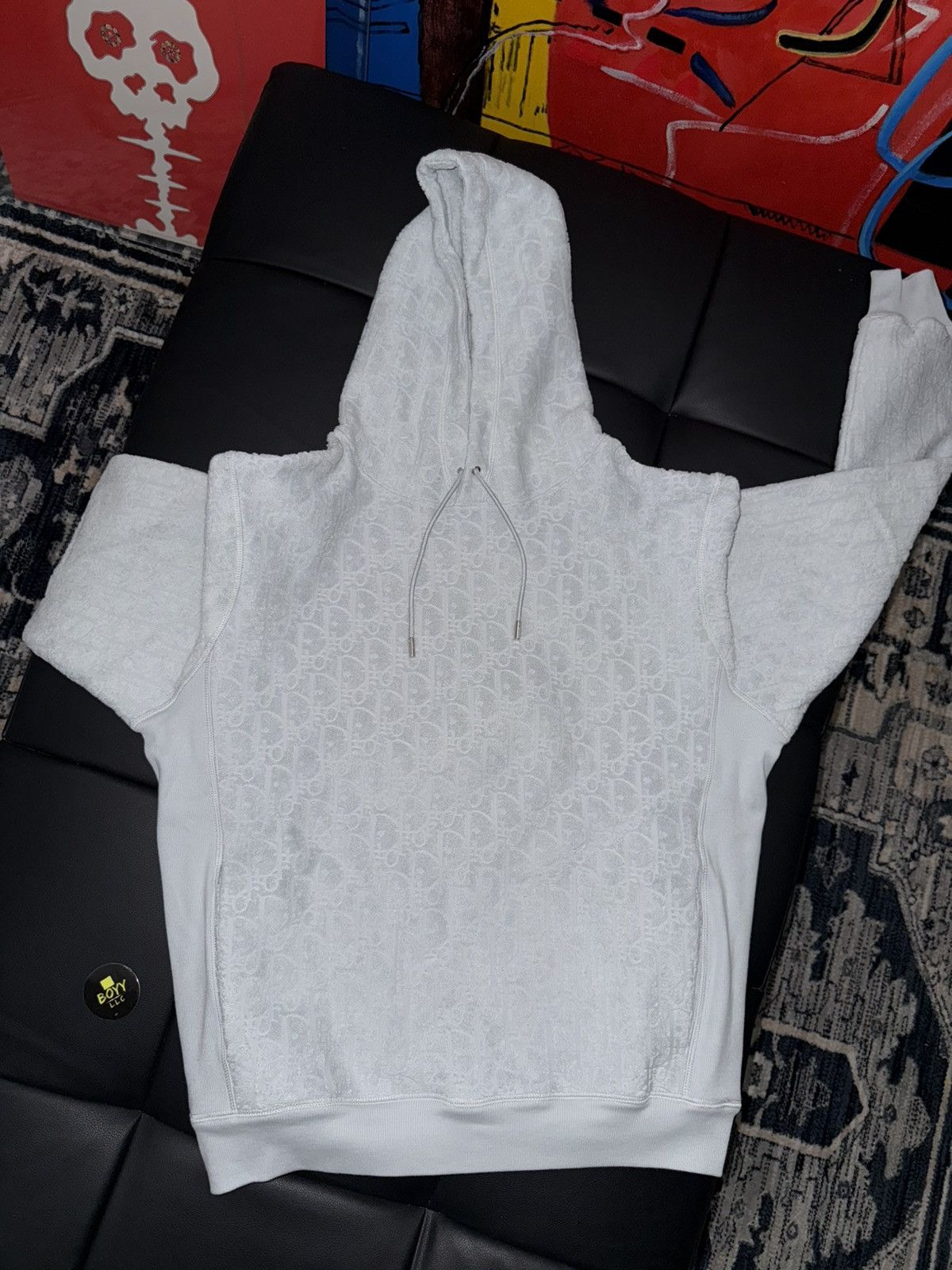 Dior Dior oblique logo hoodie Size US L / EU 52-54 / 3 - 1 Thumbnail
