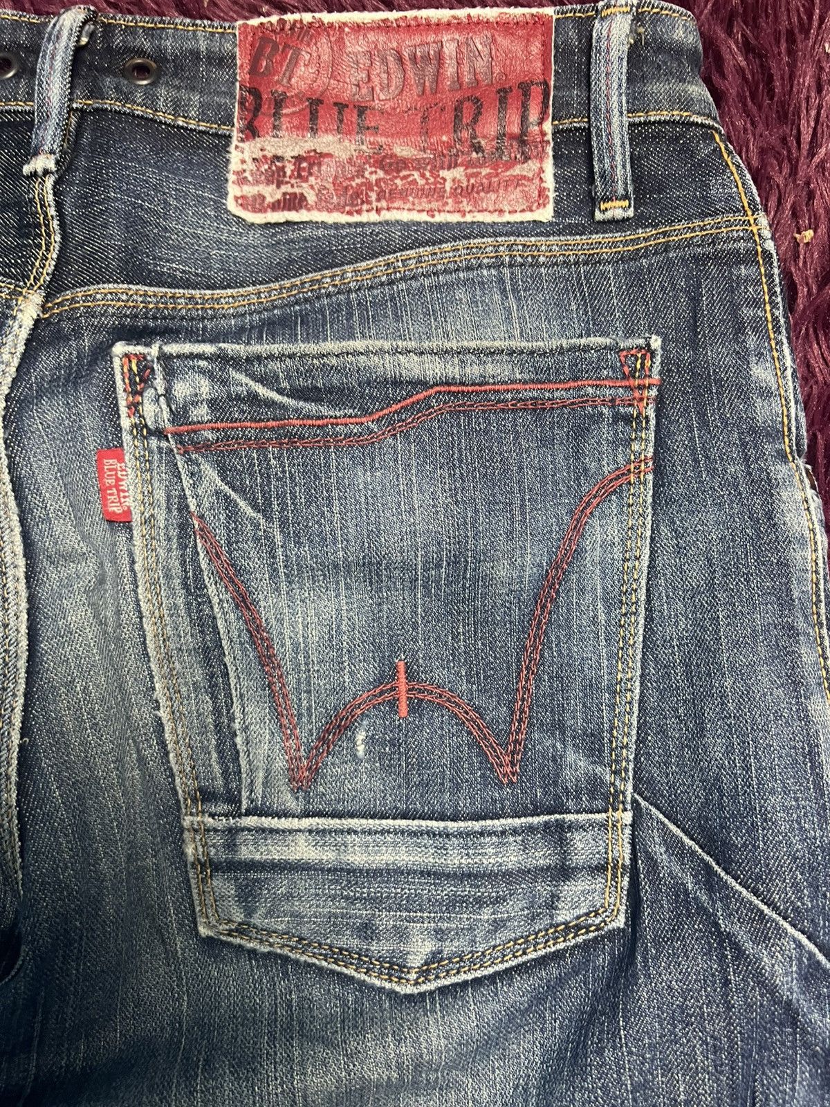 Edwin Edwin Blue Trip E501 Denim Jeans (45) Size US 30 / EU 46 - 11 Thumbnail
