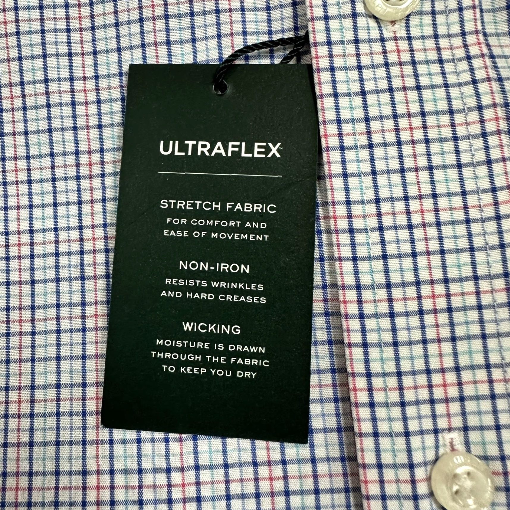 Ralph Lauren Lauren Ralph Lauren Shirt Mens Medium Plaid Multicolor Cotton Spandex Regular Fit Button-Down Collar 15.5 Size US L / EU 52-54 / 3 - 6 Thumbnail