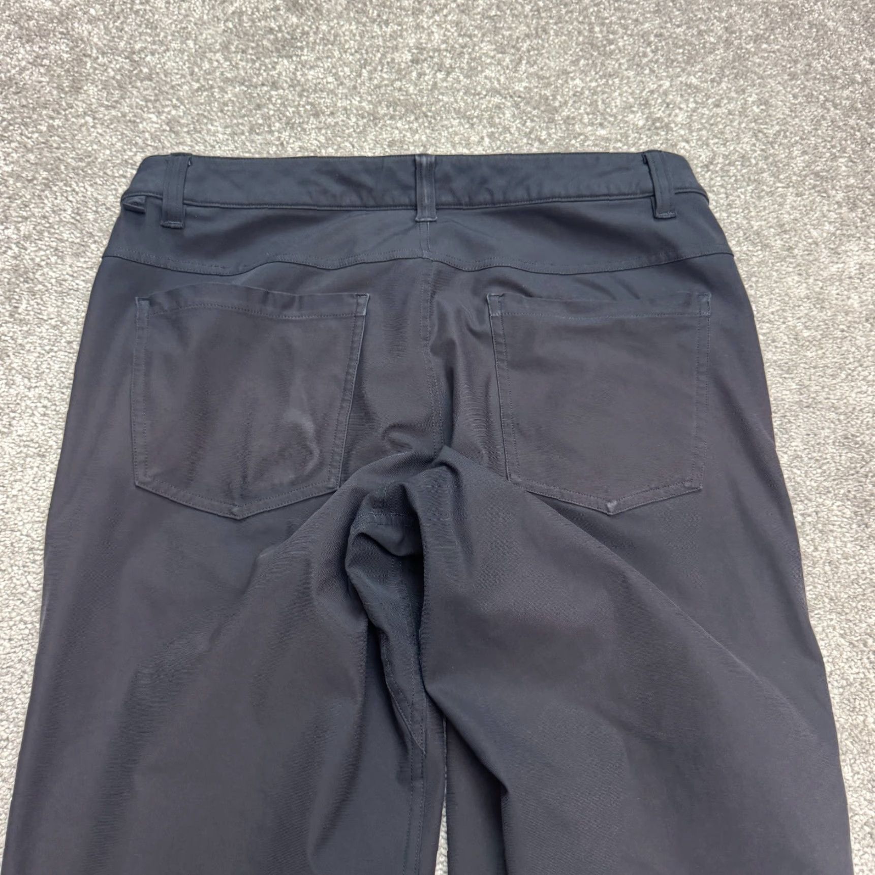 Lululemon Lululemon ABC Commission 5-Pocket Trouser Pants Mens 31 Black Straight Leg Golf Khakis Pants Size US 31 - 4 Thumbnail