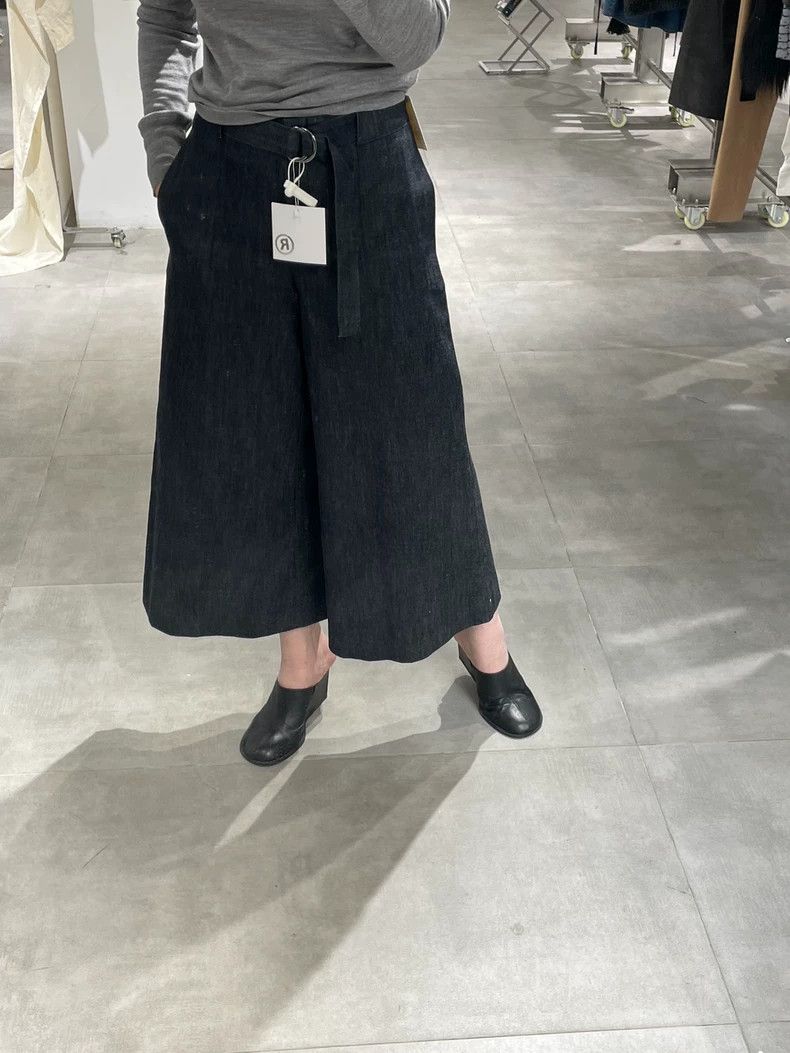 Maison Margiela Maison Margiela Wide-leg trousers Size 26" / US 2 / IT 38 - 3 Thumbnail