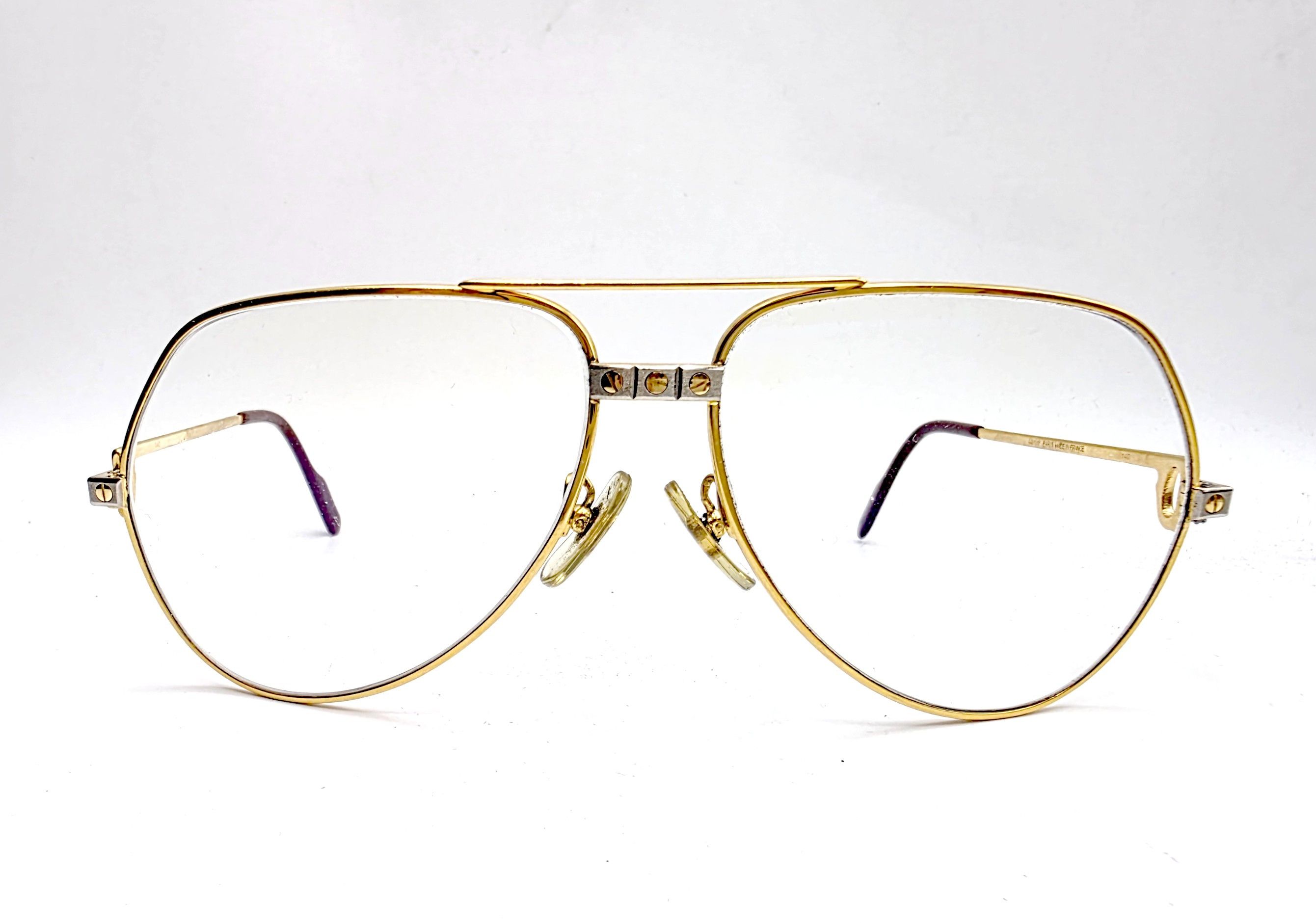 Cartier Vintage Cartier Vendome Santos Aviator Eyeglasses 18K Size ONE SIZE - 5 Thumbnail