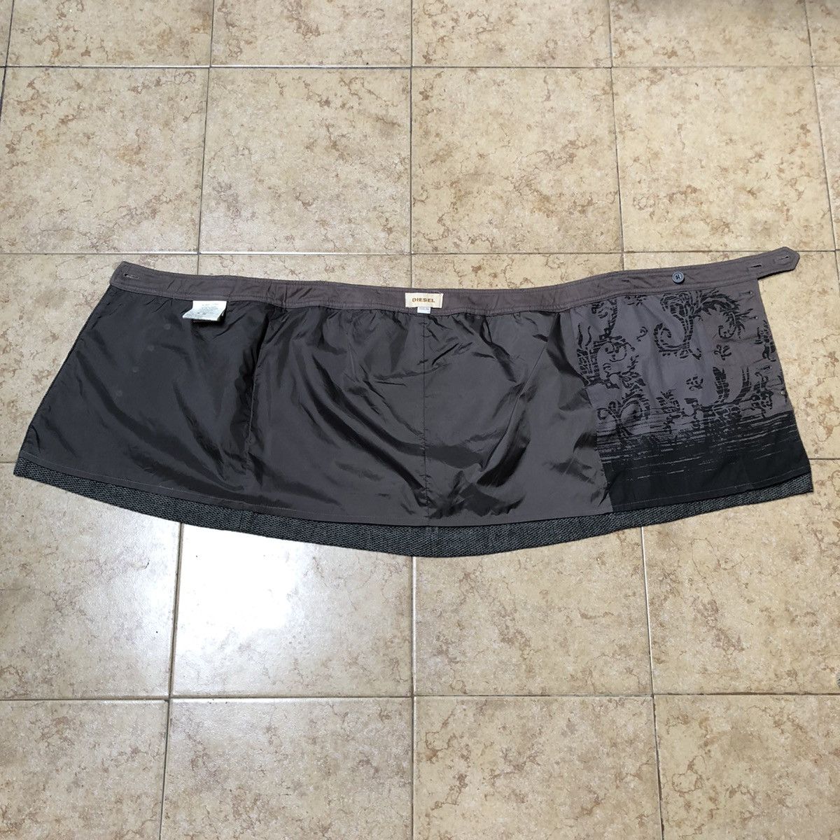 Diesel DIESEL button fly mini skirt Size 29" - 15 Thumbnail