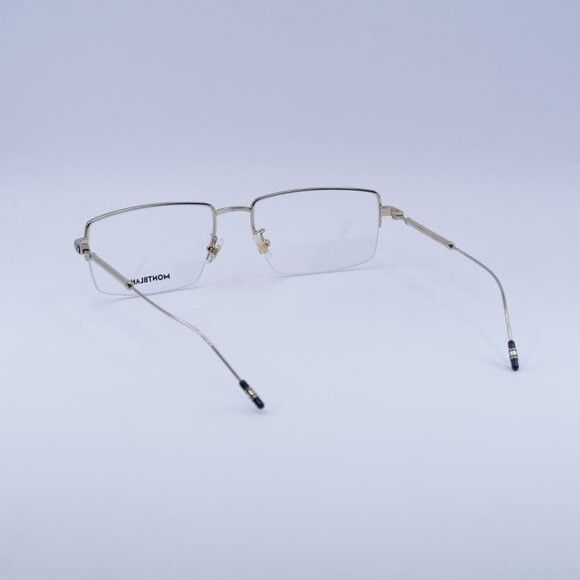 Montblanc 🕶️ New Montblanc MB0113O 004 Gold Eyeglasses 58mm Size ONE SIZE - 6 Thumbnail