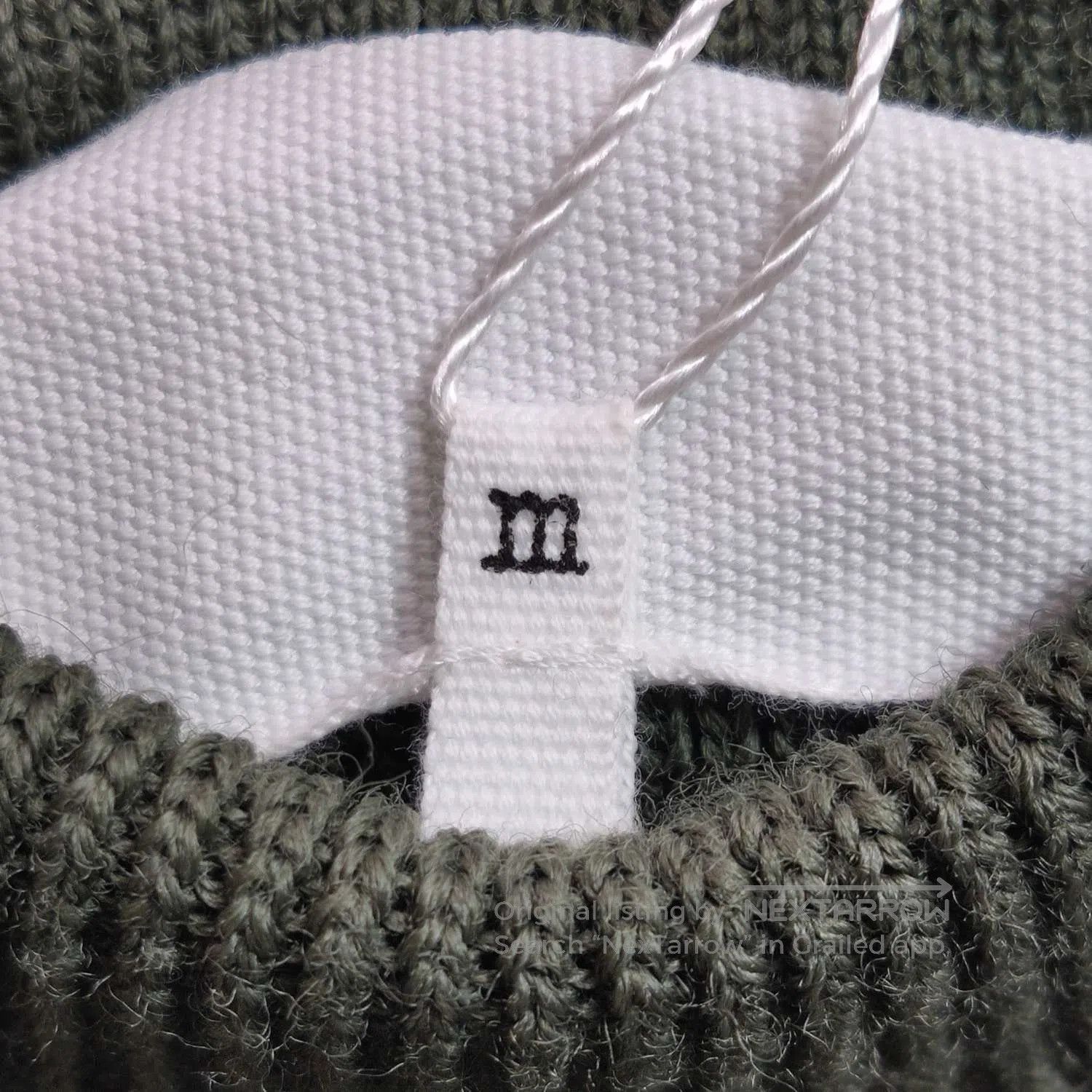 Maison Margiela Maison Margiela Wool Blend Ram Motif Crewneck Sweater M. Size US M / EU 48-50 / 2 - 5 Thumbnail