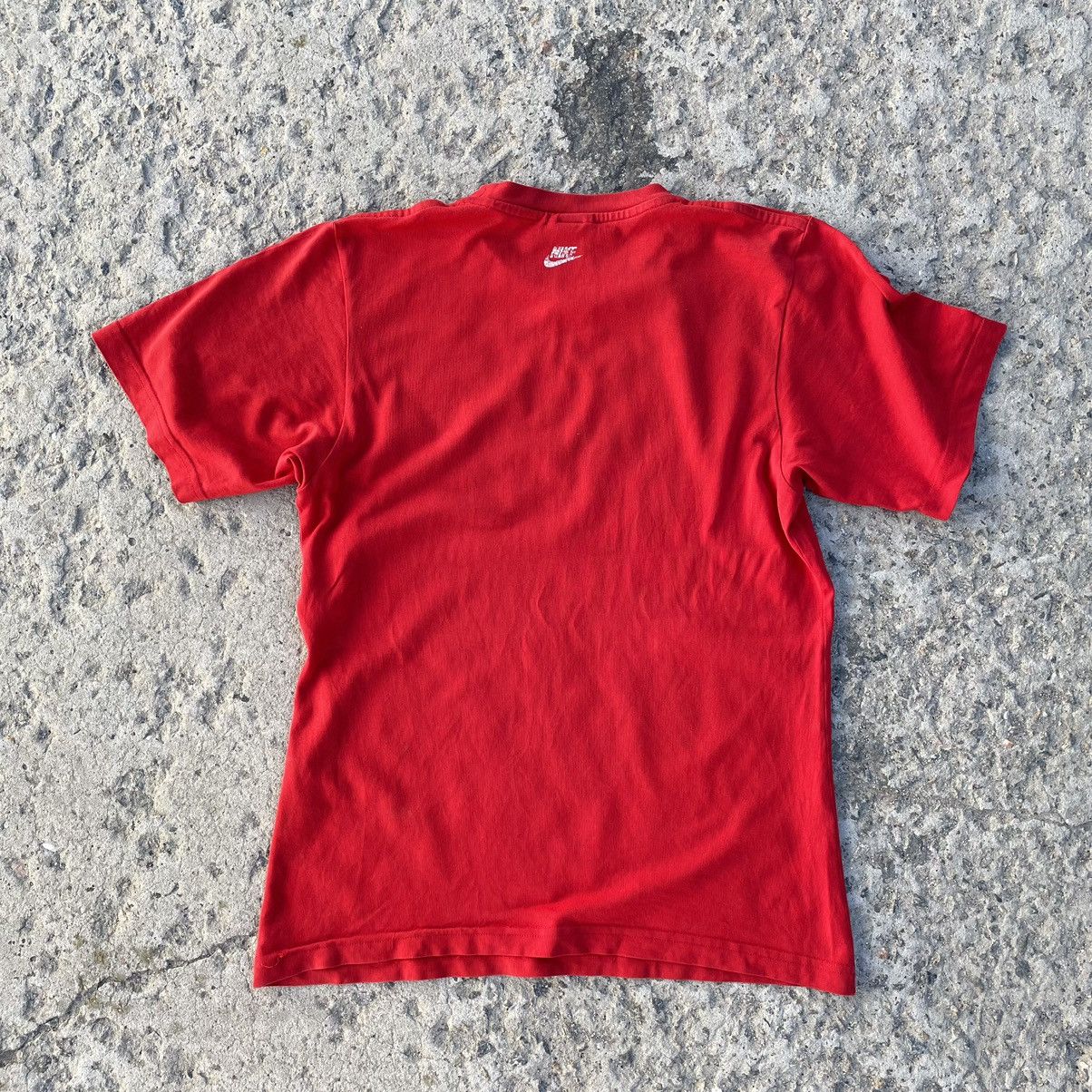Nike × Vintage Vintage T-shirts Nike Big Logo Sport Y2K 90s USA Style Size US S / EU 44-46 / 1 - 2 Thumbnail