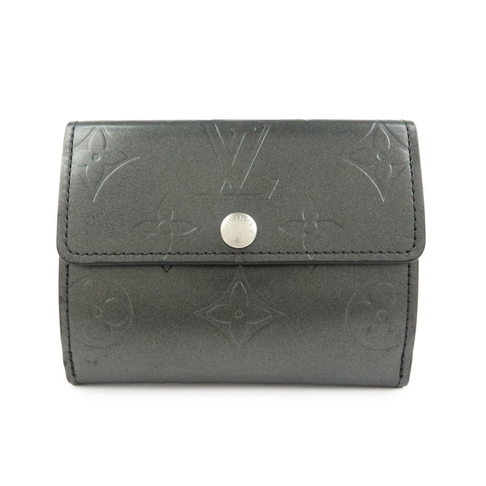 Louis Vuitton Louis Vuitton Monogram Vernis Ludlow Coin Case Gray Size ONE SIZE - 1 Thumbnail