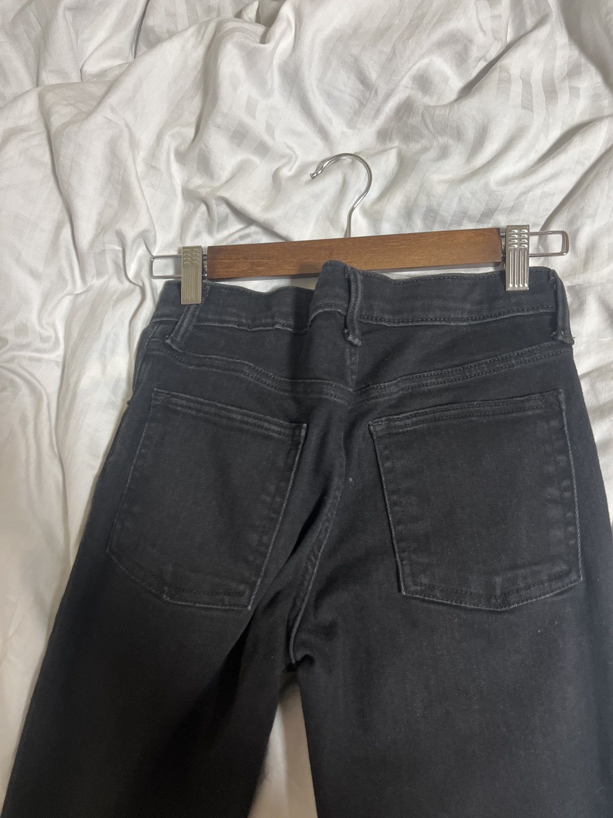 Other Skinny Black Jeans W/ Rips Size US 29 - 3 Thumbnail