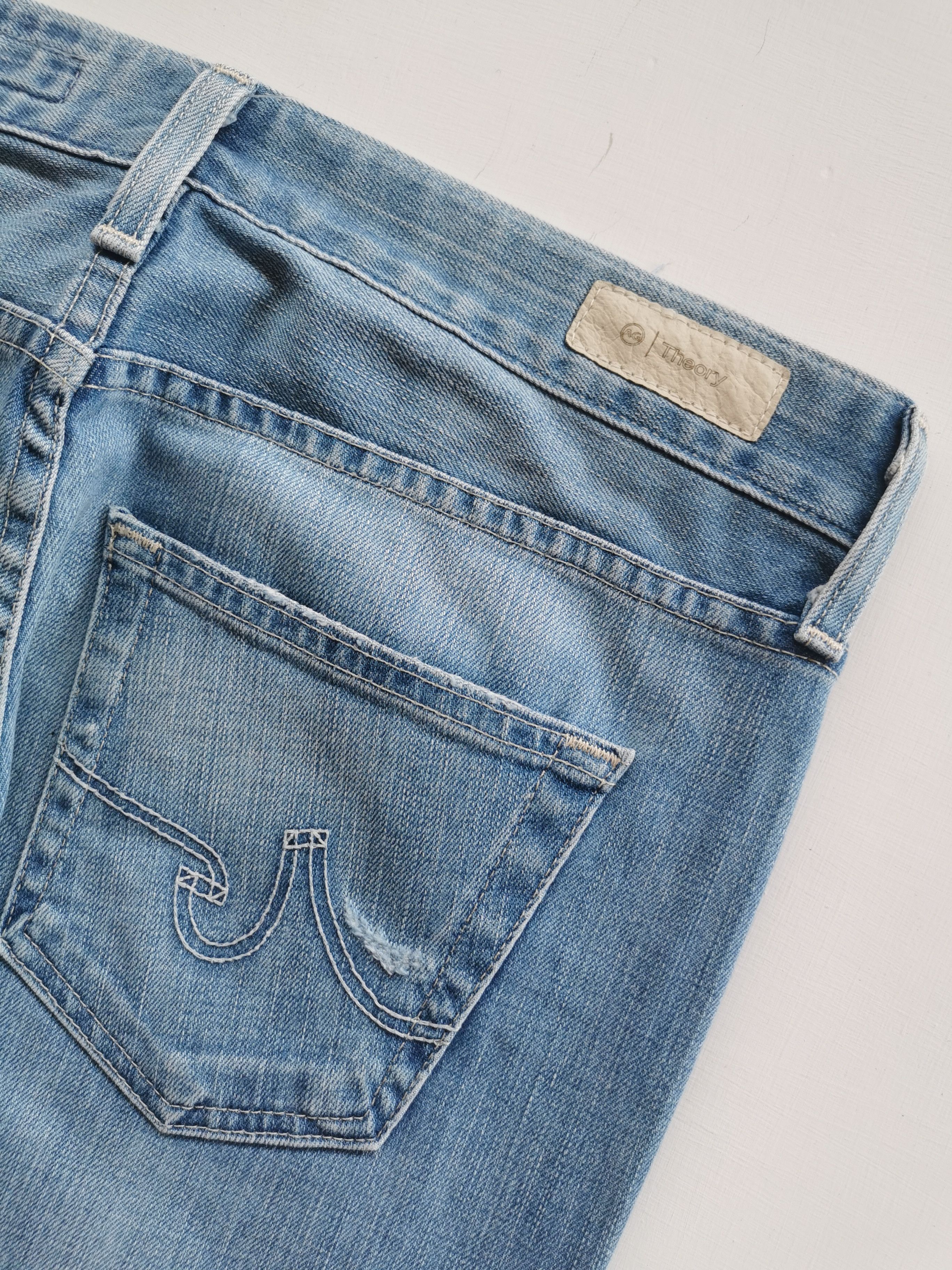 AG Adriano Goldschmied AG Adriano Goldschmied x Theory Distressed Womens Jeans Size 32" / US 10 / IT 46 - 9 Thumbnail
