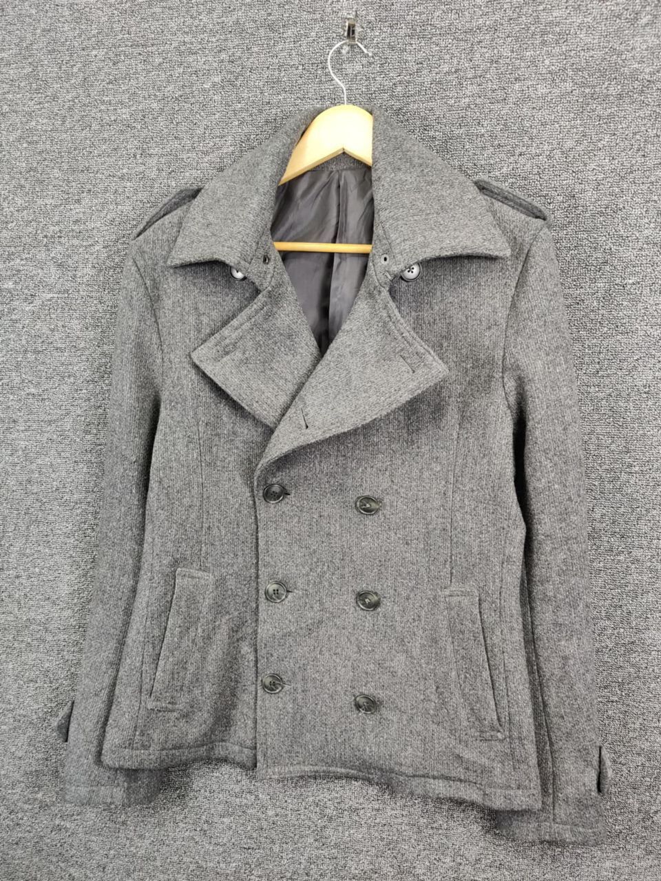 Tornado Mart Vintage Tornado Mart Wool Double Breasted Jacket Size US M / EU 48-50 / 2 - 2 Thumbnail
