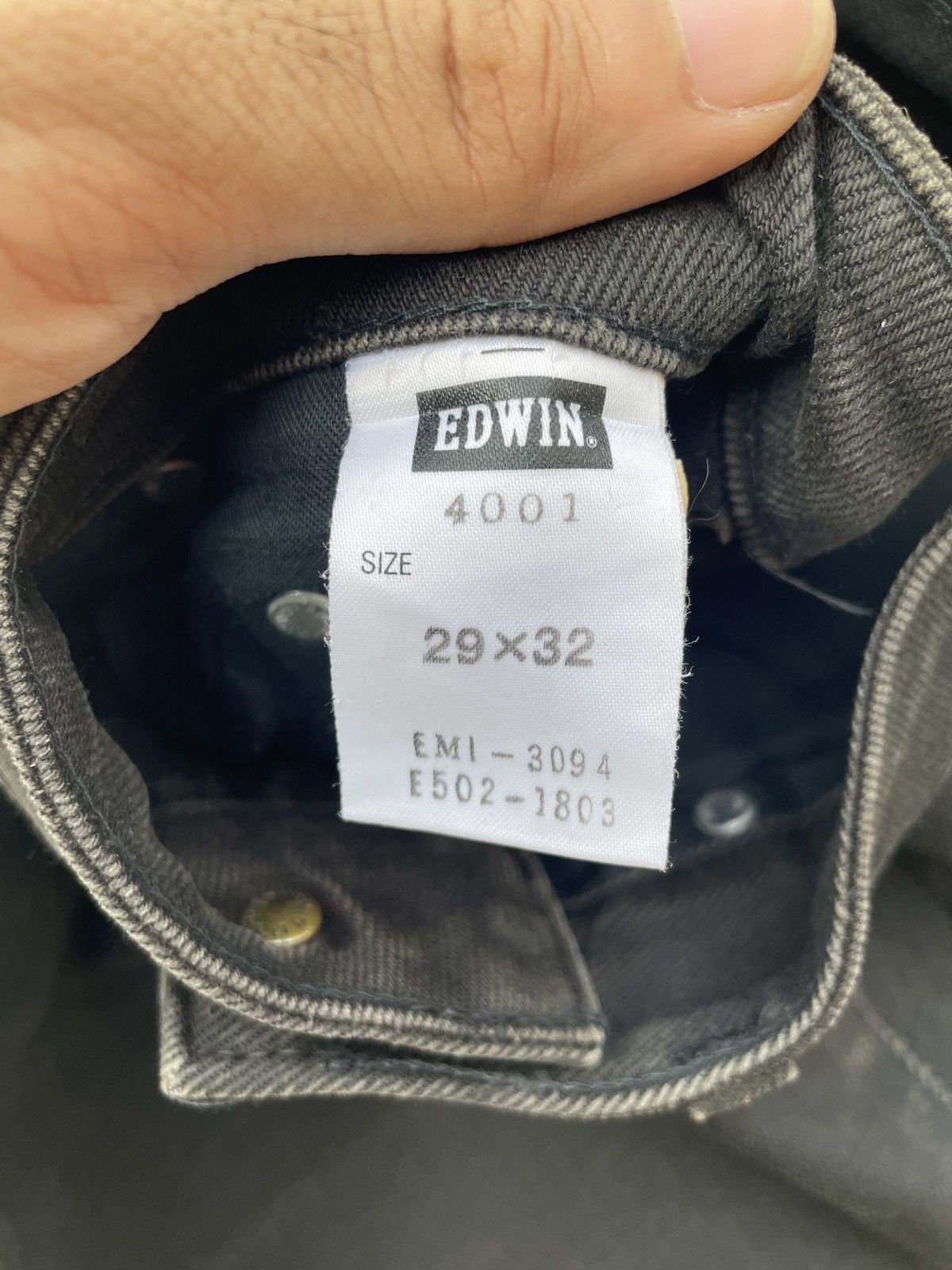 Japanese Brand 2000s JAPANESE BRAND EDWIN WHISKER FLARE JEANS Size 26" / US 2 / IT 38 - 4 Thumbnail
