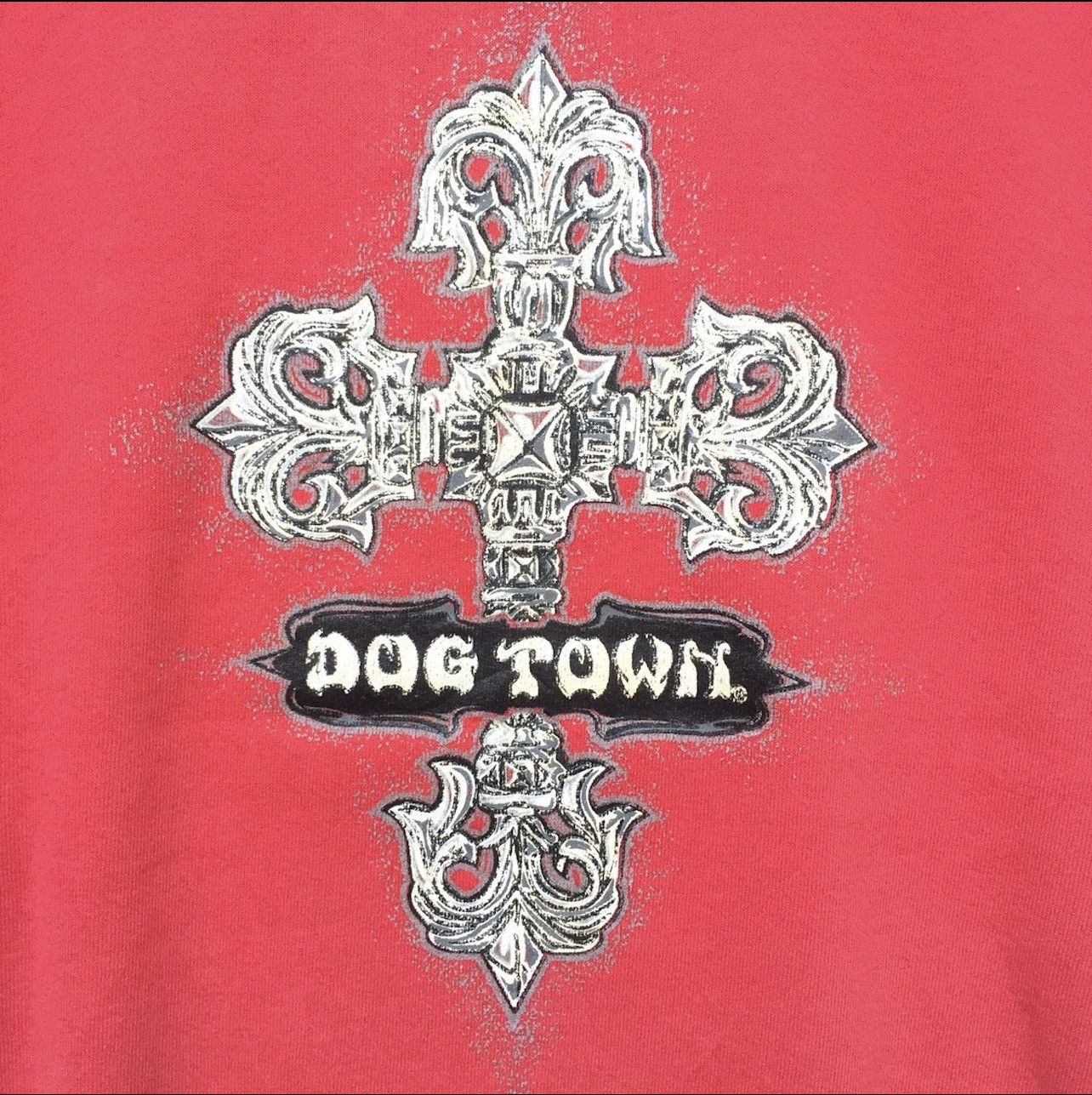 Dogtown Vintage 90s Dogtown Big Logo Sweatshirt | Spell Out | L | Size US L / EU 52-54 / 3 - 3 Thumbnail