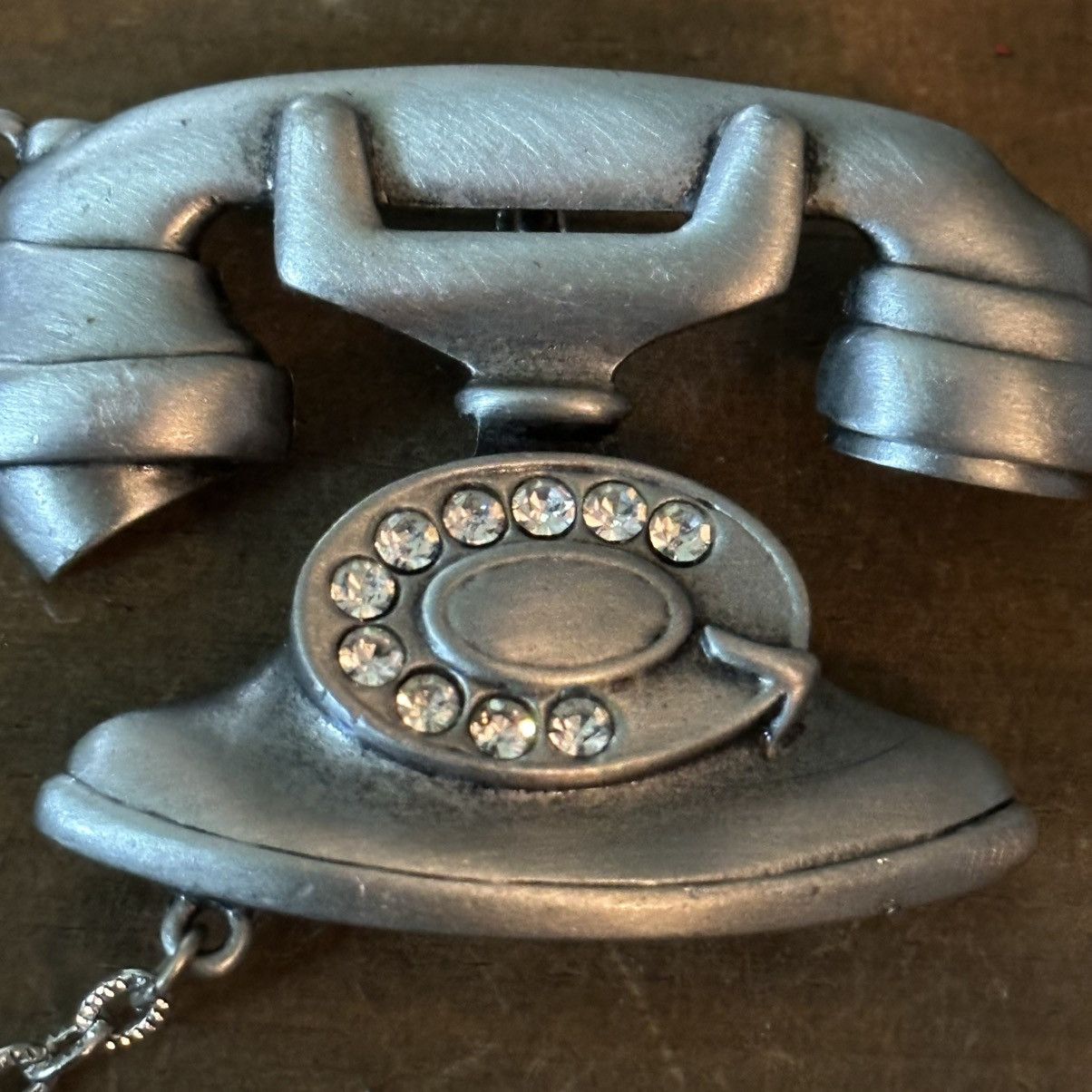 Other × Vintage Vintage Jonette Jewelry rotary phone brooch Size ONE SIZE - 5 Thumbnail