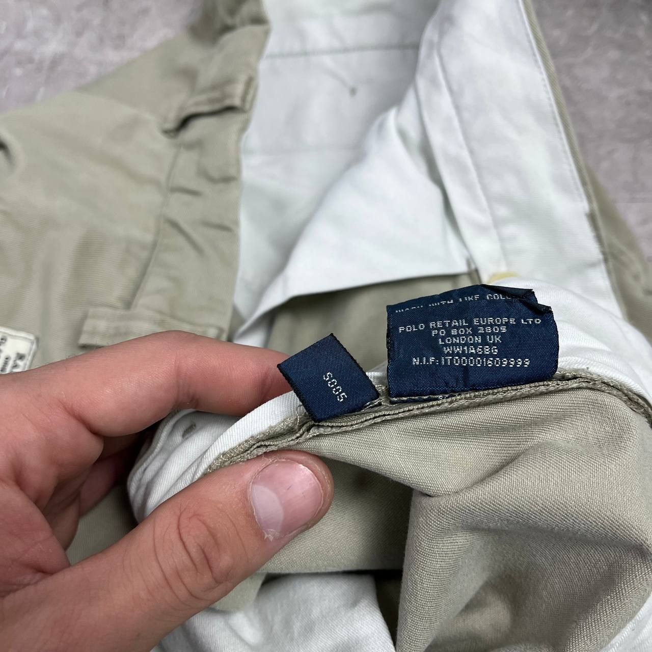 Polo Ralph Lauren Vintage 90s Polo Ralph Lauren Chino Philip Pants Size US 33 - 4 Thumbnail
