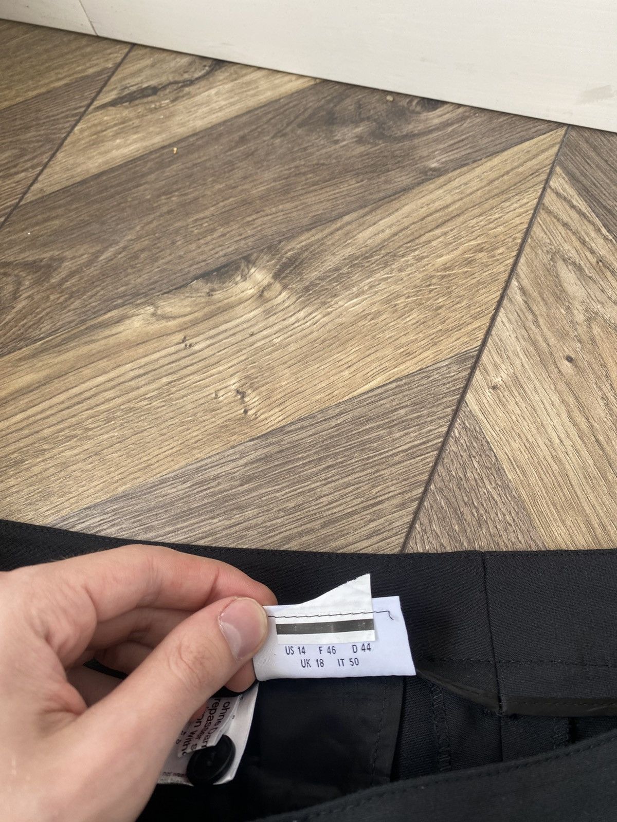 Akris Vintage Akris Black Pleated Career womens Trouser Pants Size 36" / US 14 / IT 50 - 9 Thumbnail