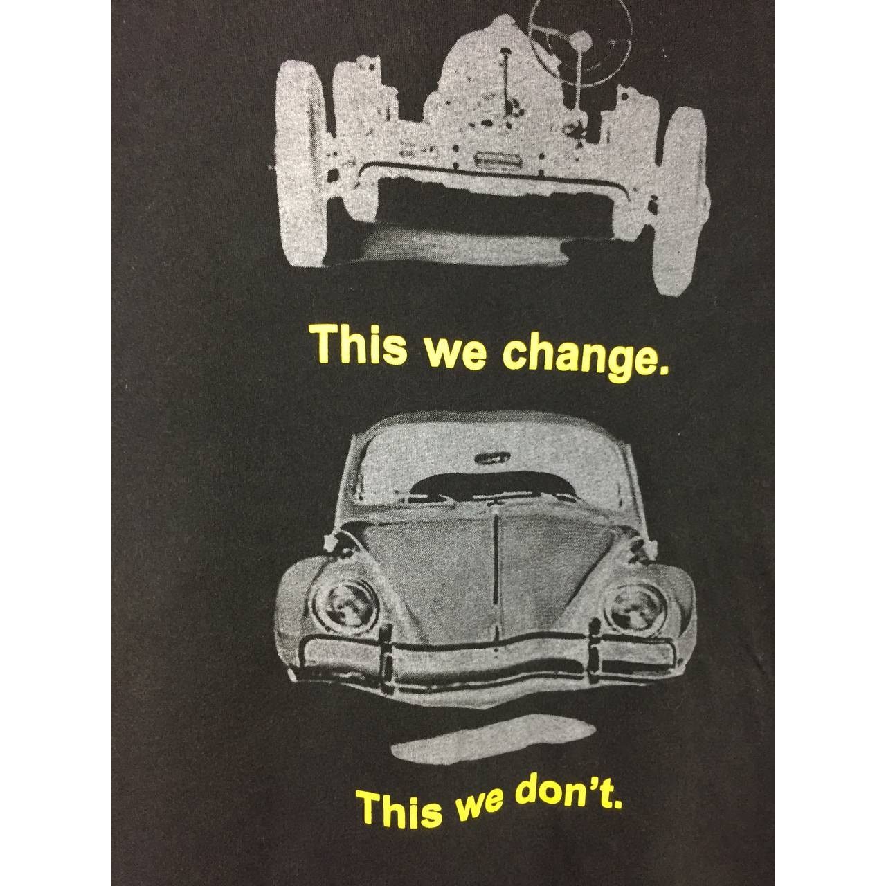 Vintage Volkswagen This We Change This We don't Graphic Car Tee Size US L / EU 52-54 / 3 - 4 Thumbnail