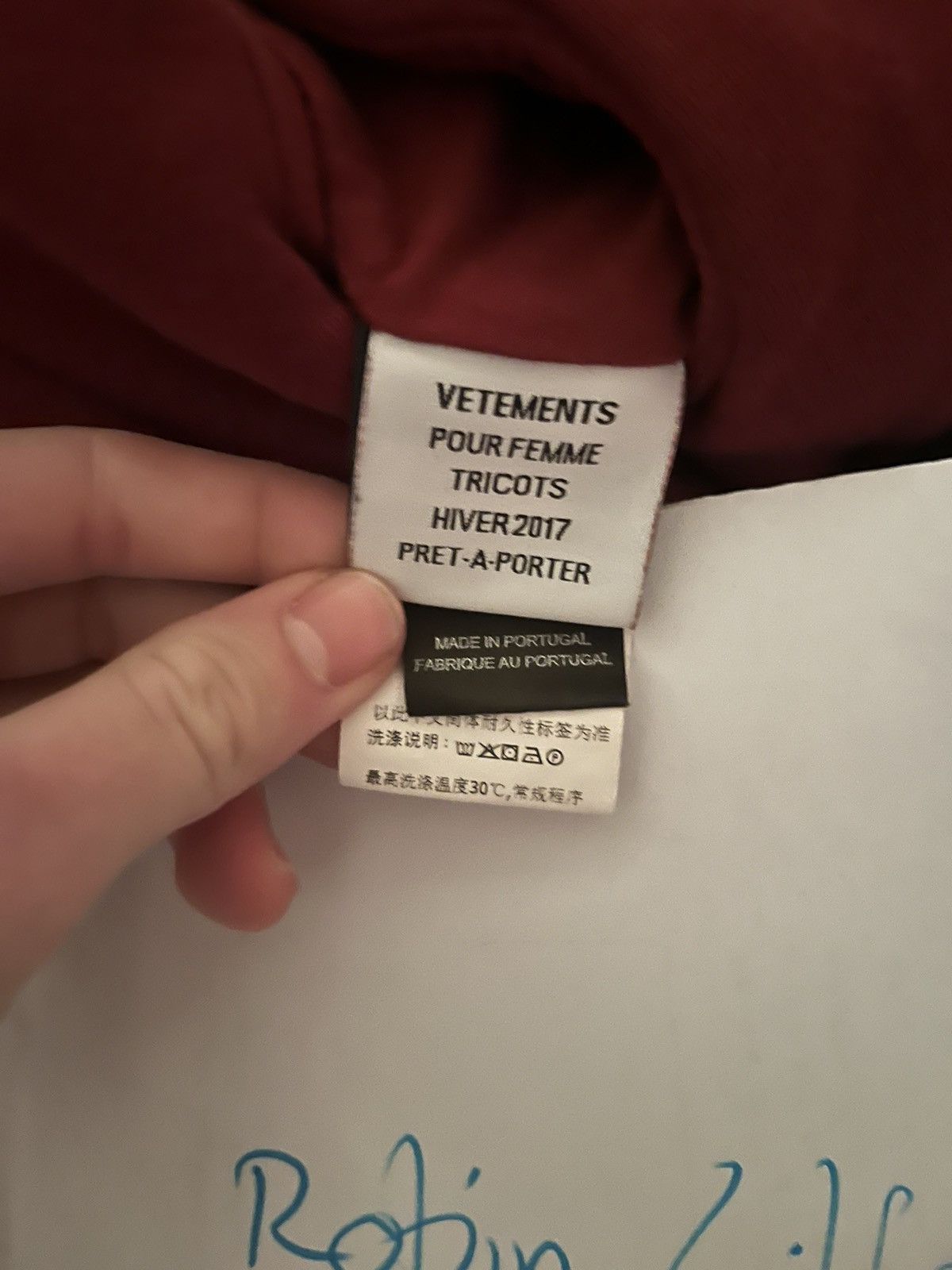 Vetements Vetements Total Fucking Darkness Zip Hoodie Size US XS / EU 42 / 0 - 9 Thumbnail