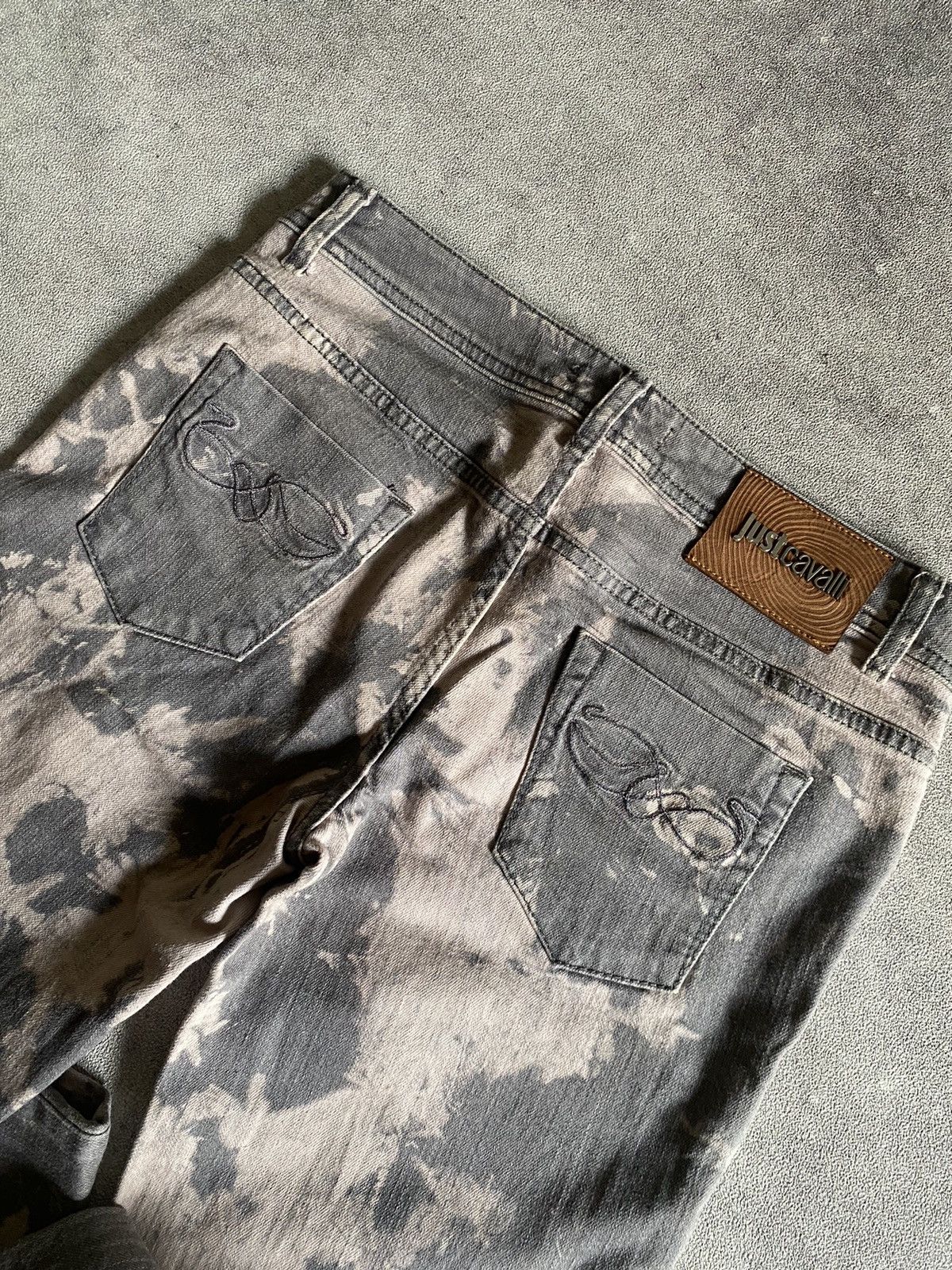 Just Cavalli Just Cavalli Skinny Grey Size US 27 - 3 Thumbnail