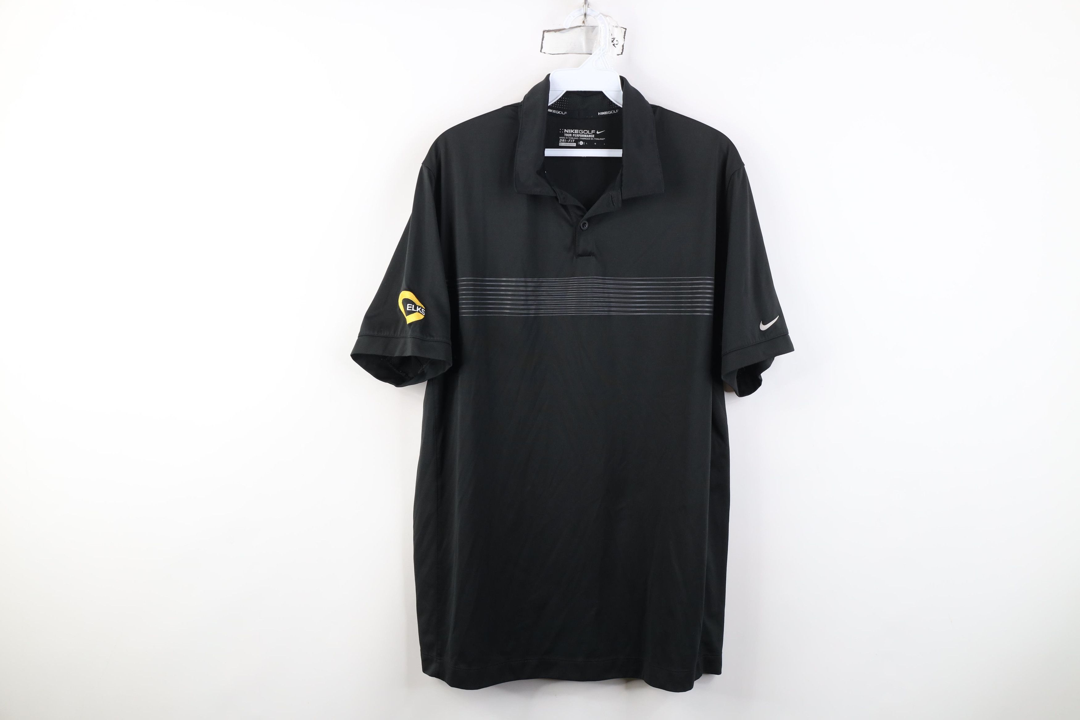 Nike Nike Golf Tour Performance Vented Golfing Polo Shirt Black Size US L / EU 52-54 / 3 - 1 Thumbnail