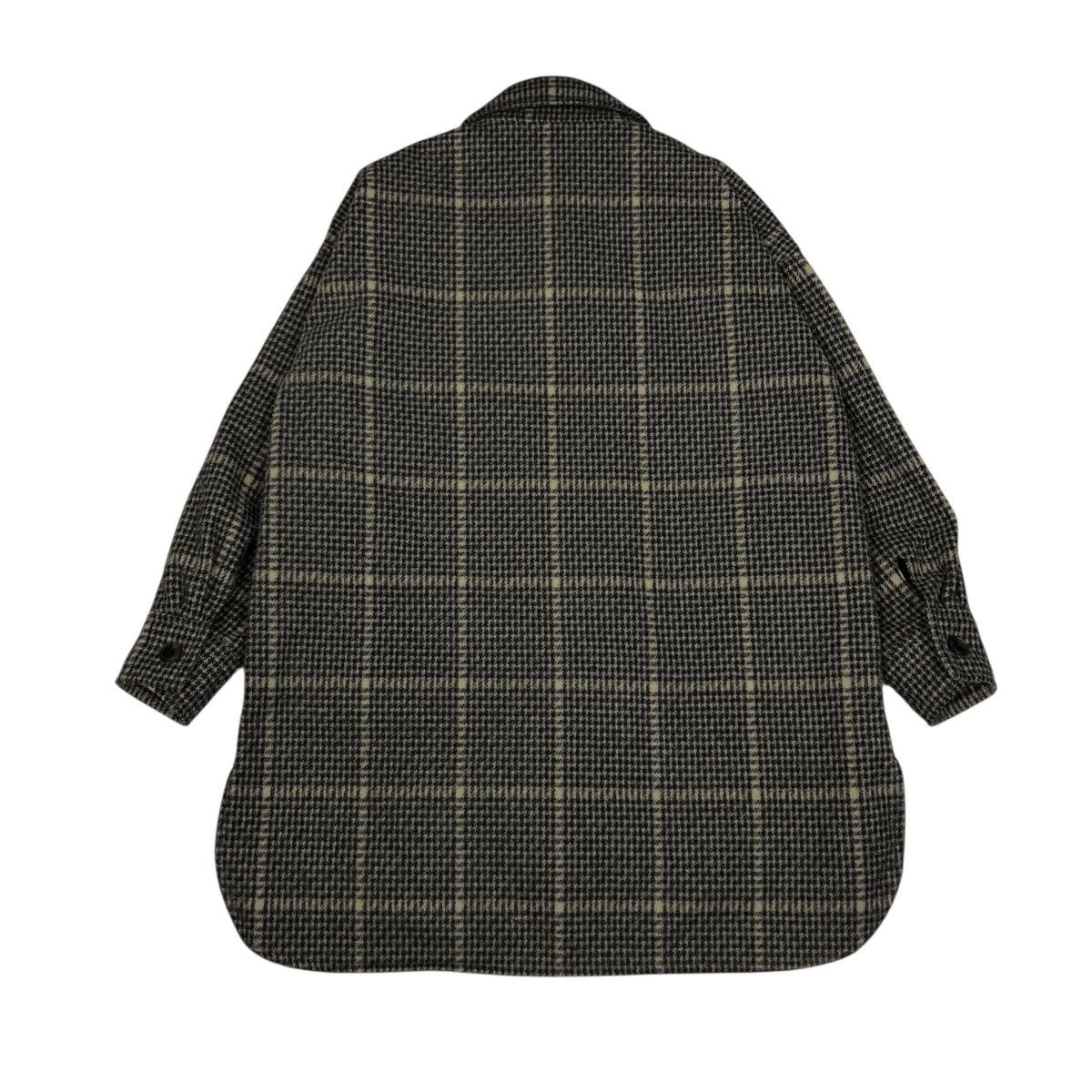 Japanese Brand 🔥VINTAGE WOOL FLANNEL JACKET GLOBAL WORK TARTAN ISSEY MIYAKE Size US M / EU 48-50 / 2 - 2 Thumbnail