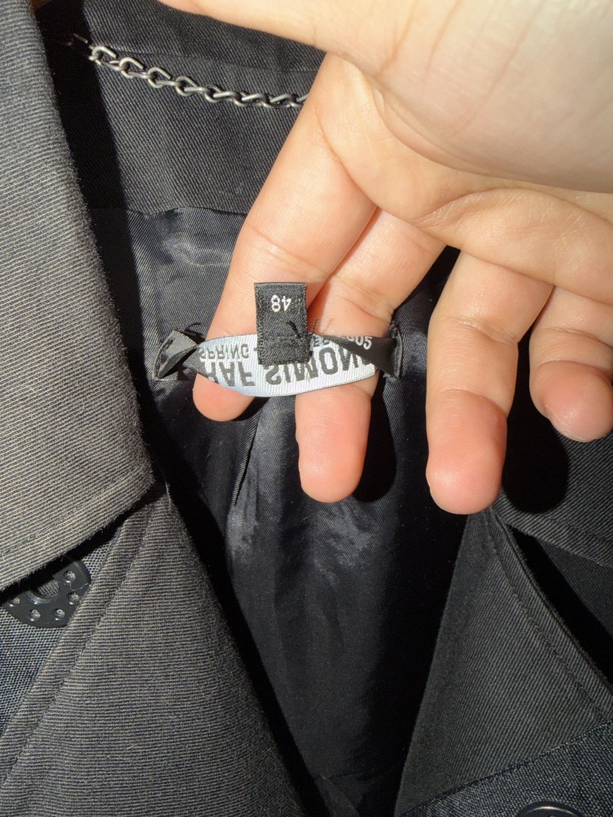 Raf Simons Raf Simmons SS 2005 Black Perfecto Jacket *RARE* Size 48R - 8 Thumbnail