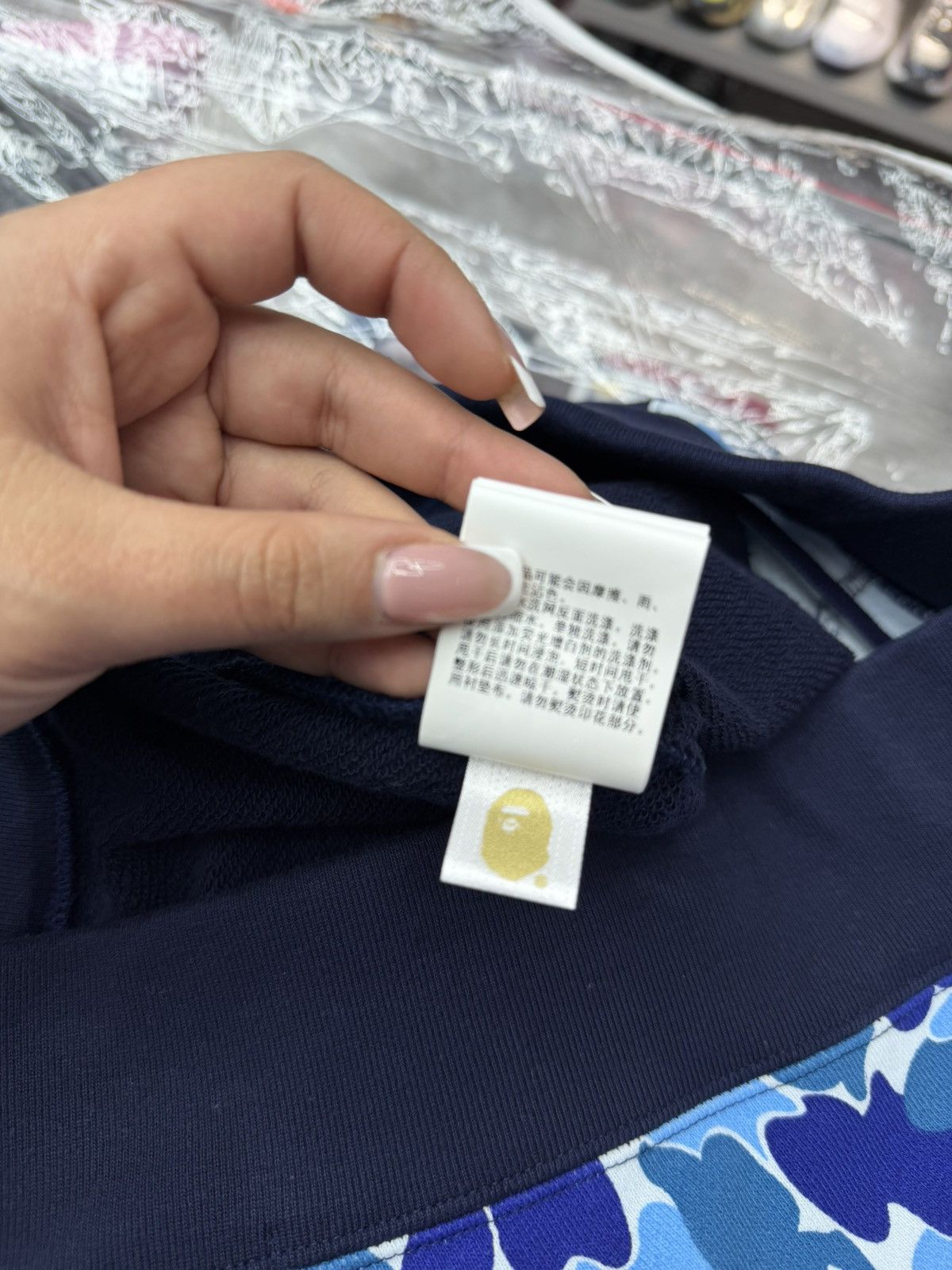 Bape Bape ABC Blue Camo Side Shark Shorts Size US 36 / EU 52 - 10 Thumbnail