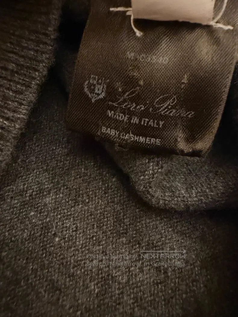 Loro Piana Loro Piana Cashmere Sweatshirt Size US XXL / EU 58 / 5 - 4 Thumbnail