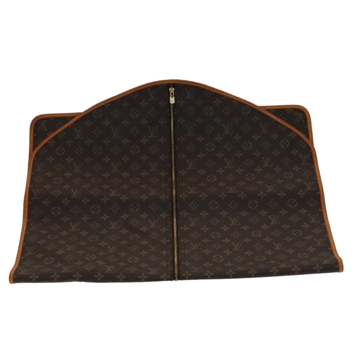 Garment Brown Canvas Travel Bag (Pre-Owned)