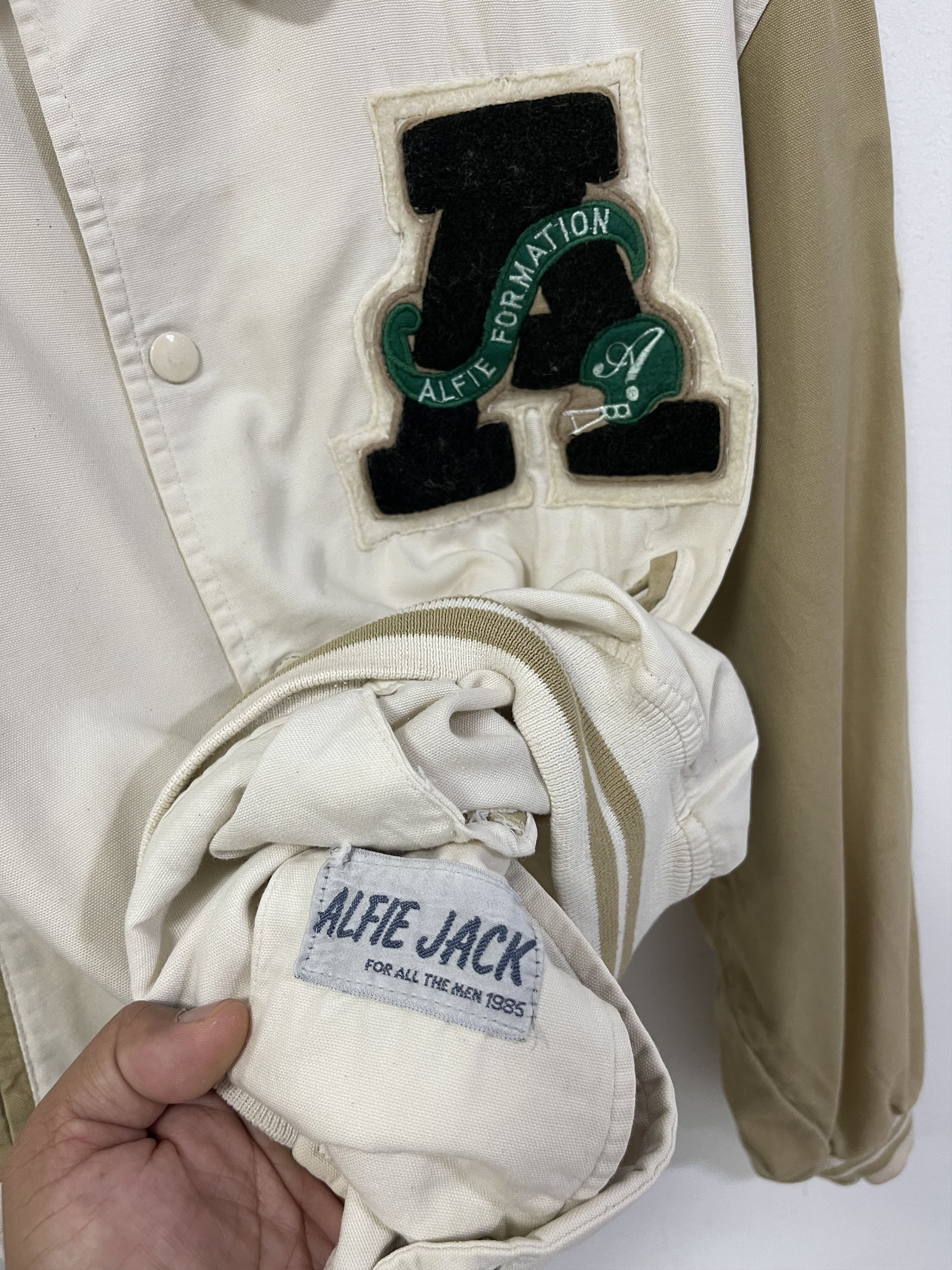 Sports Specialties × Vintage Distressed Alfie Formation Sport Club Logo Button Up Jacket Size US S / EU 44-46 / 1 - 14 Thumbnail