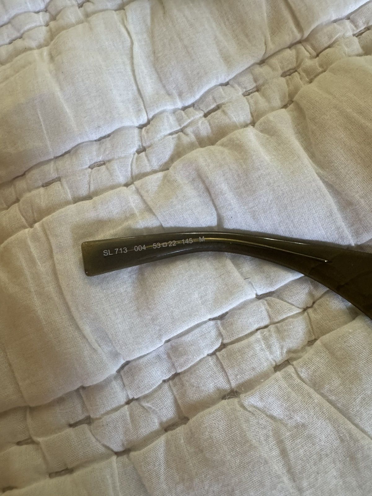 Saint Laurent Paris Saint Laurent Green Sunglasses Size ONE SIZE - 4 Thumbnail