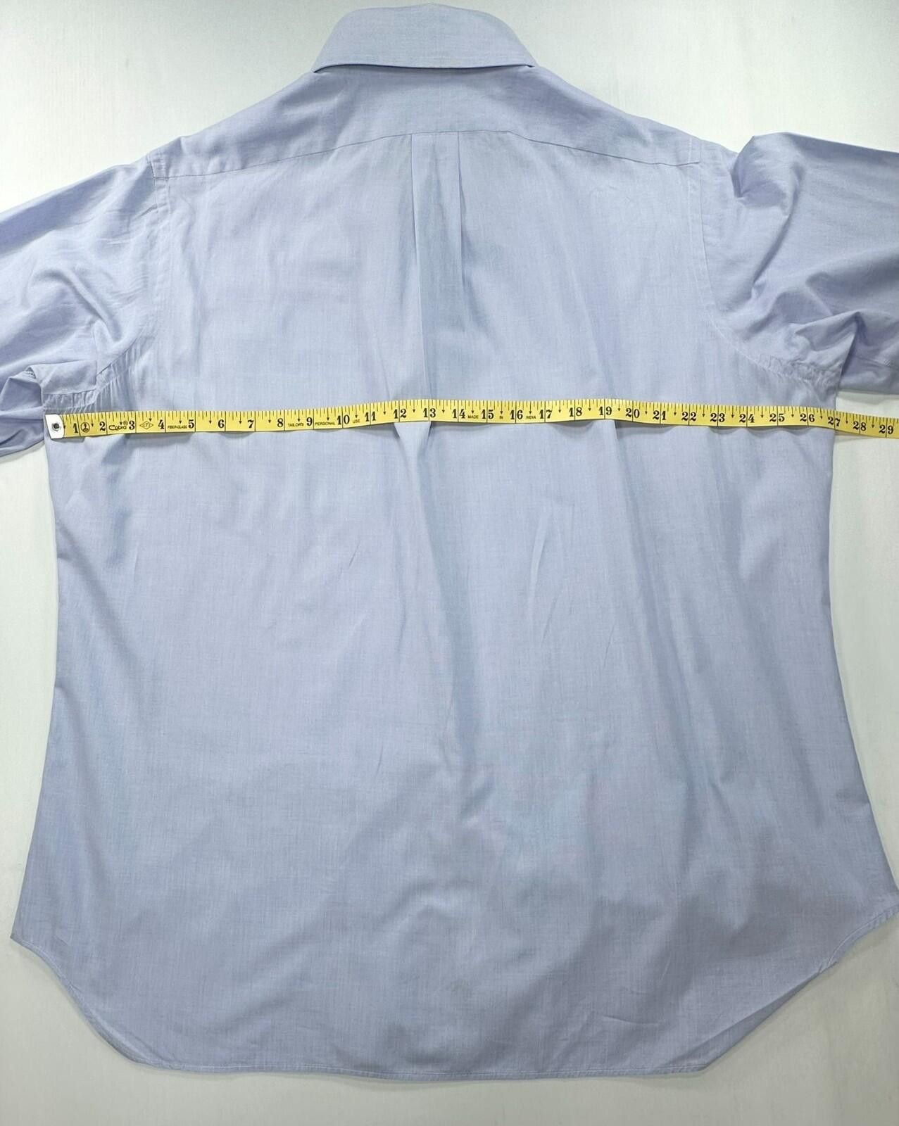 Other Tom James Royal Classic Tailor Oxford Button Up Blue Mens XL Size US XL / EU 56 / 4 - 4 Thumbnail