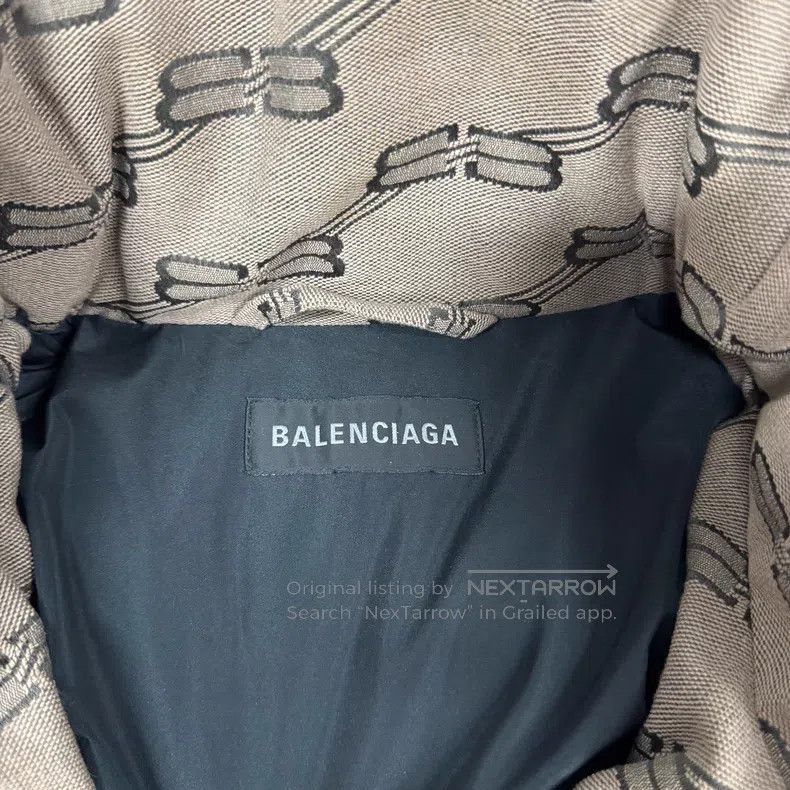Balenciaga Balenciaga All-Over Print Puff Short Cotton Jacket Size XXS / US 00 / IT 34 - 5 Thumbnail