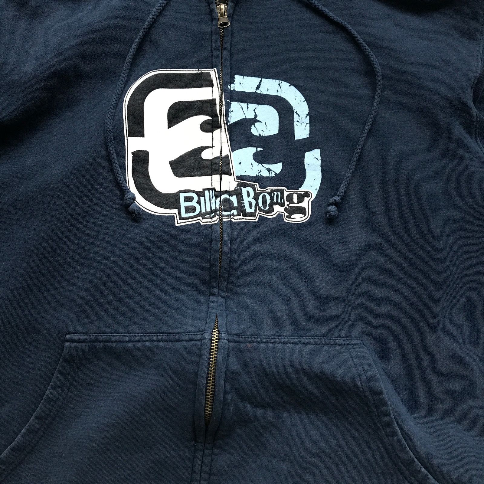Billabong Vintage Y2K Billabong Full Zip Hoodie Jacket Womens XL Size XL / US 12-14 / IT 48-50 - 6 Thumbnail