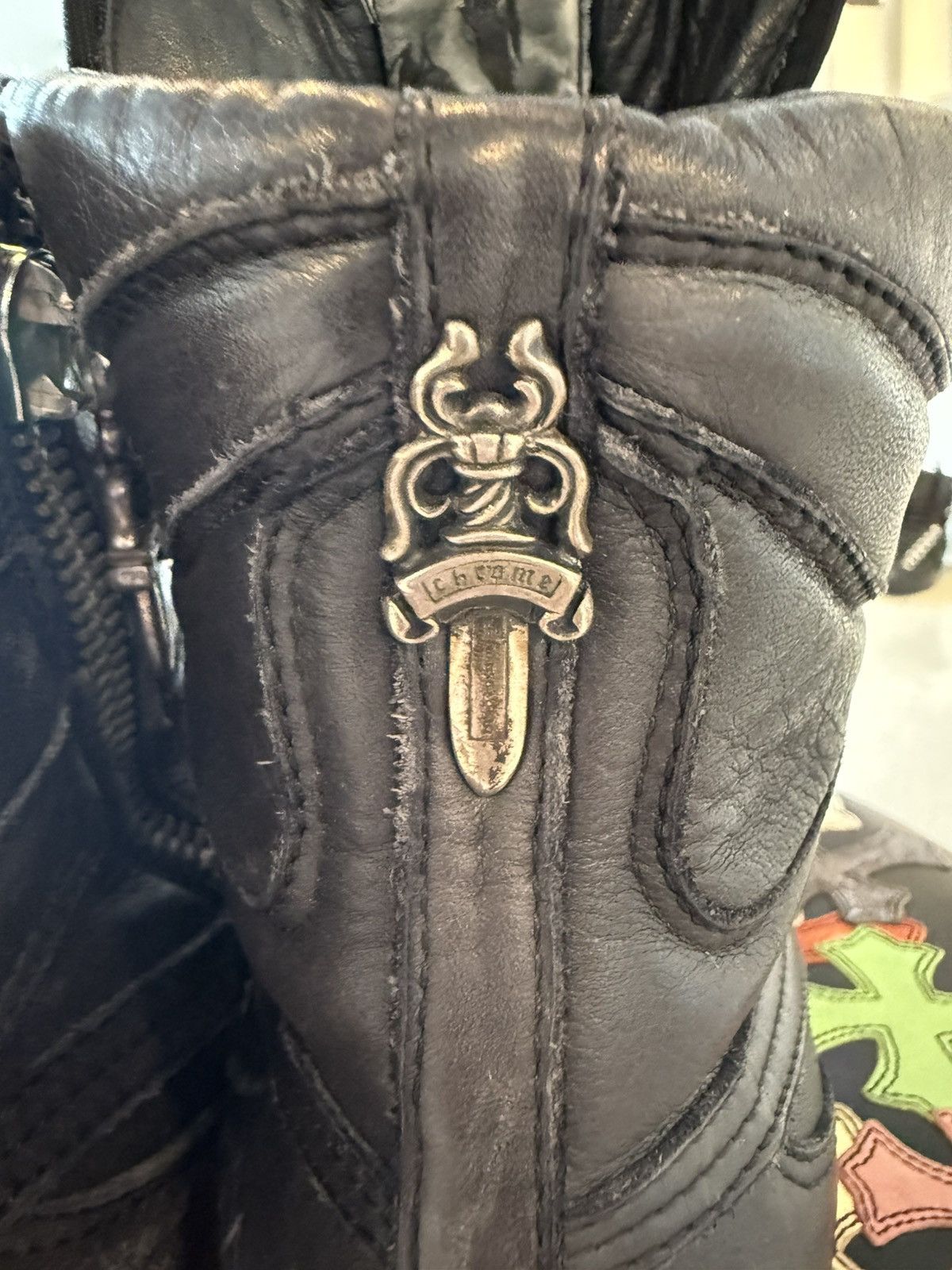 Chrome Hearts × Rick Owens CHROME HEARTS X RICK OWENS DUNKS Size US 9.5 / EU 42-43 - 7 Thumbnail