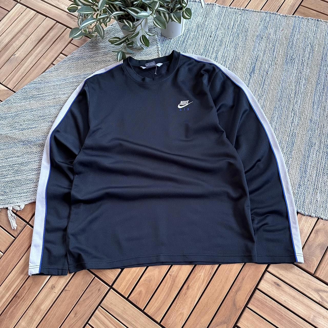 Nike Vintage Y2K Nike Swoosh Logo Baggy Long Sleeve Size US L / EU 52-54 / 3 - 1 Thumbnail