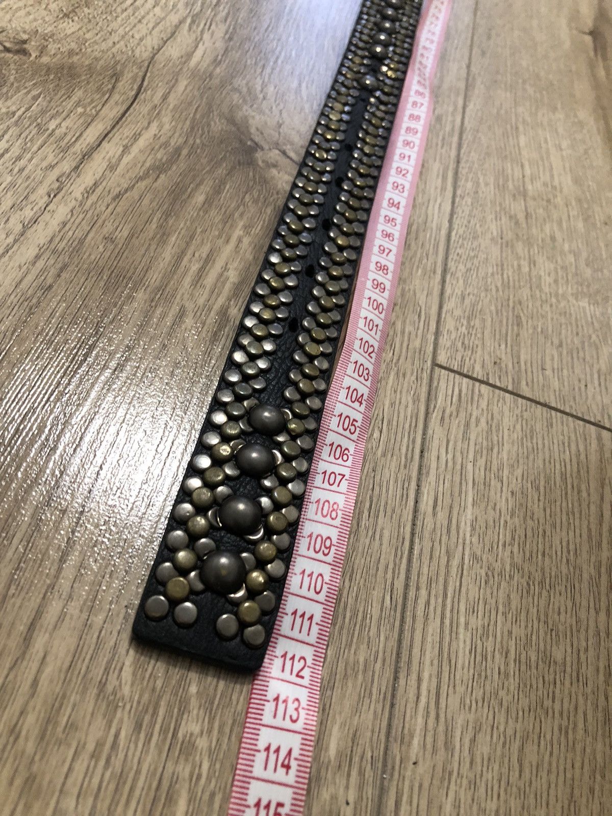 Other Vintage Belts Y2K Rhinestones Punk leather belt Japanese Size ONE SIZE - 9 Thumbnail