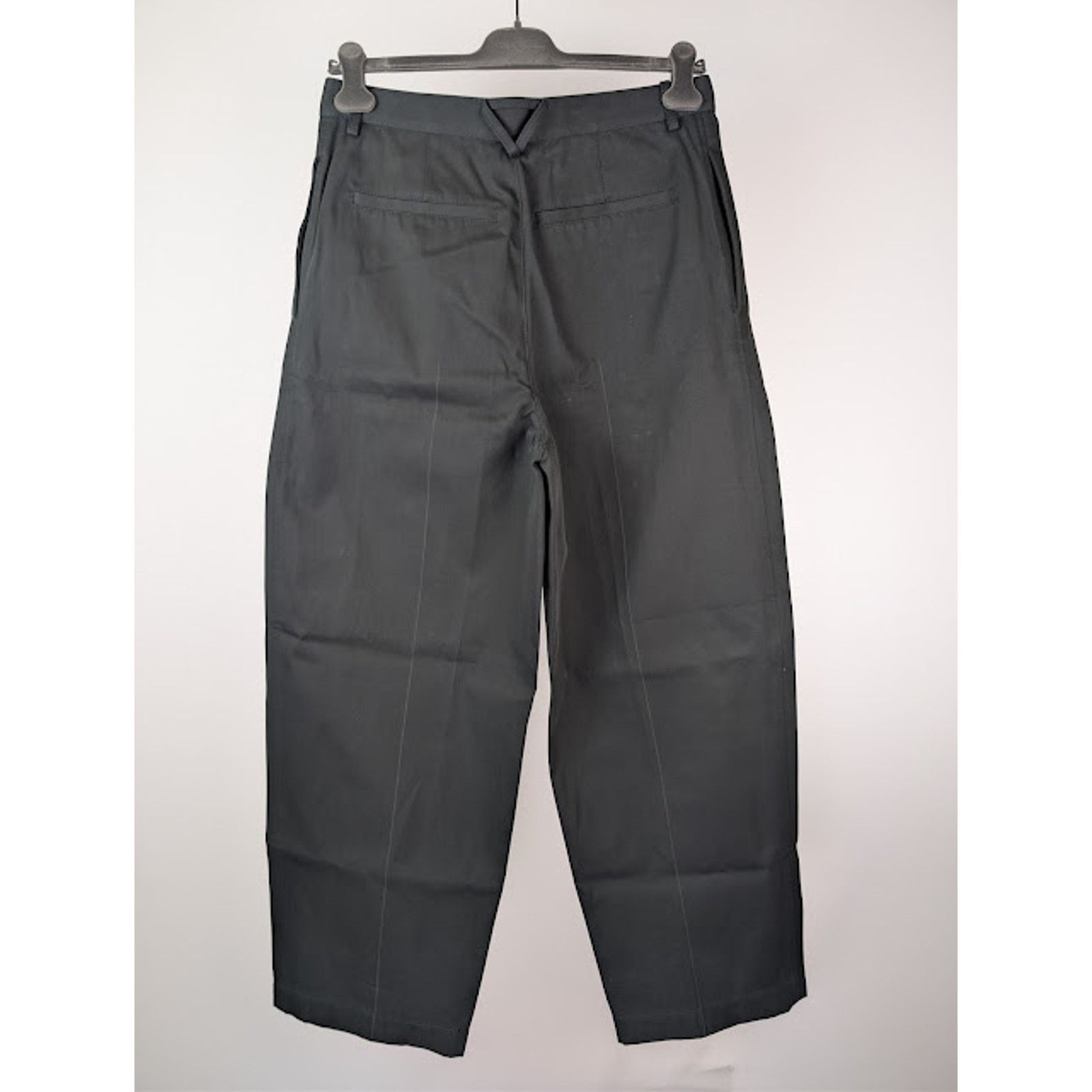 Bottega Veneta o1rshd1 Relaxed-Fit Cotton Twill Trousers Pant in Camping Size US 28 / EU 44 - 10 Thumbnail
