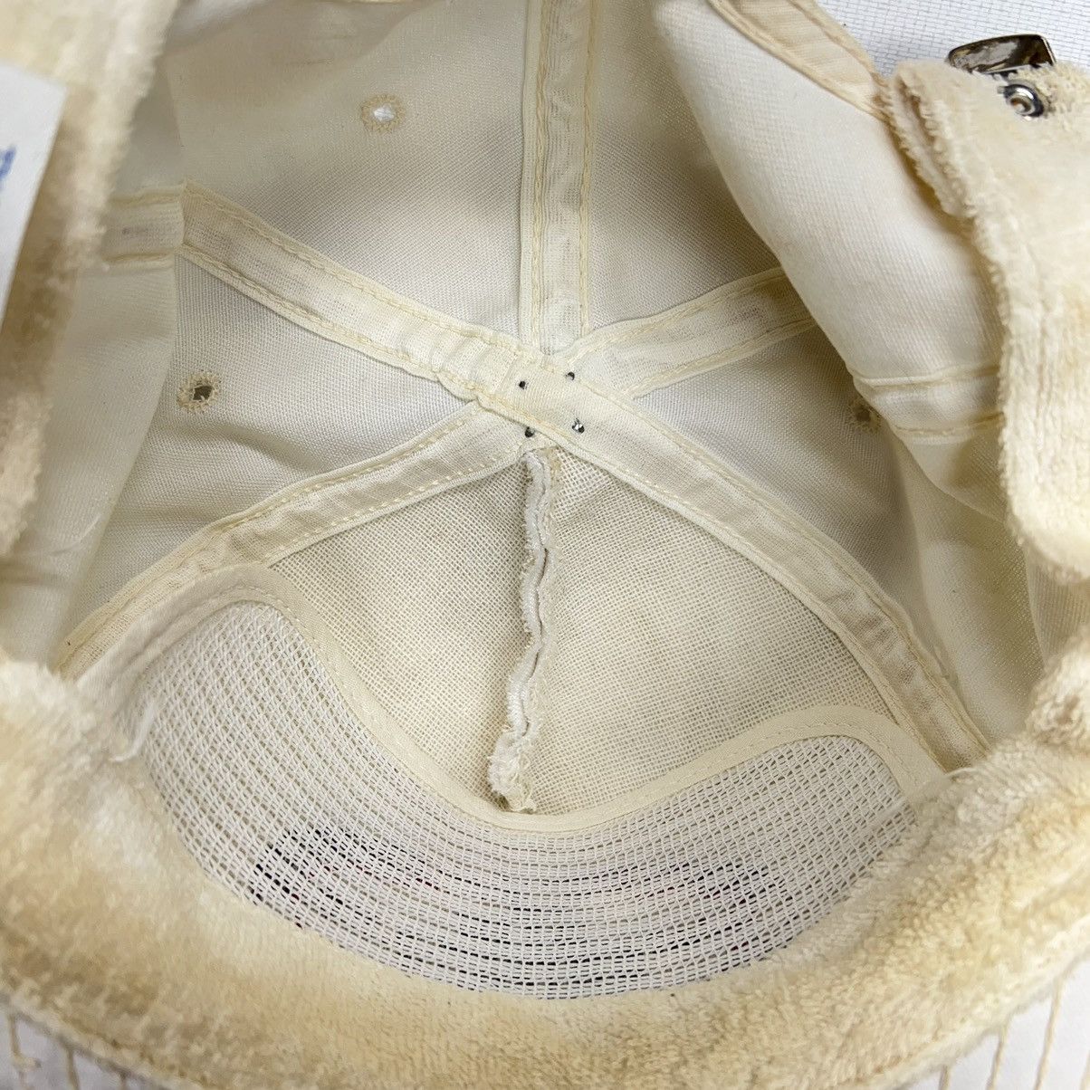 Vintage VTG Construction Hat Strap Back Oil Field Machine Pipeline Size ONE SIZE - 14 Thumbnail
