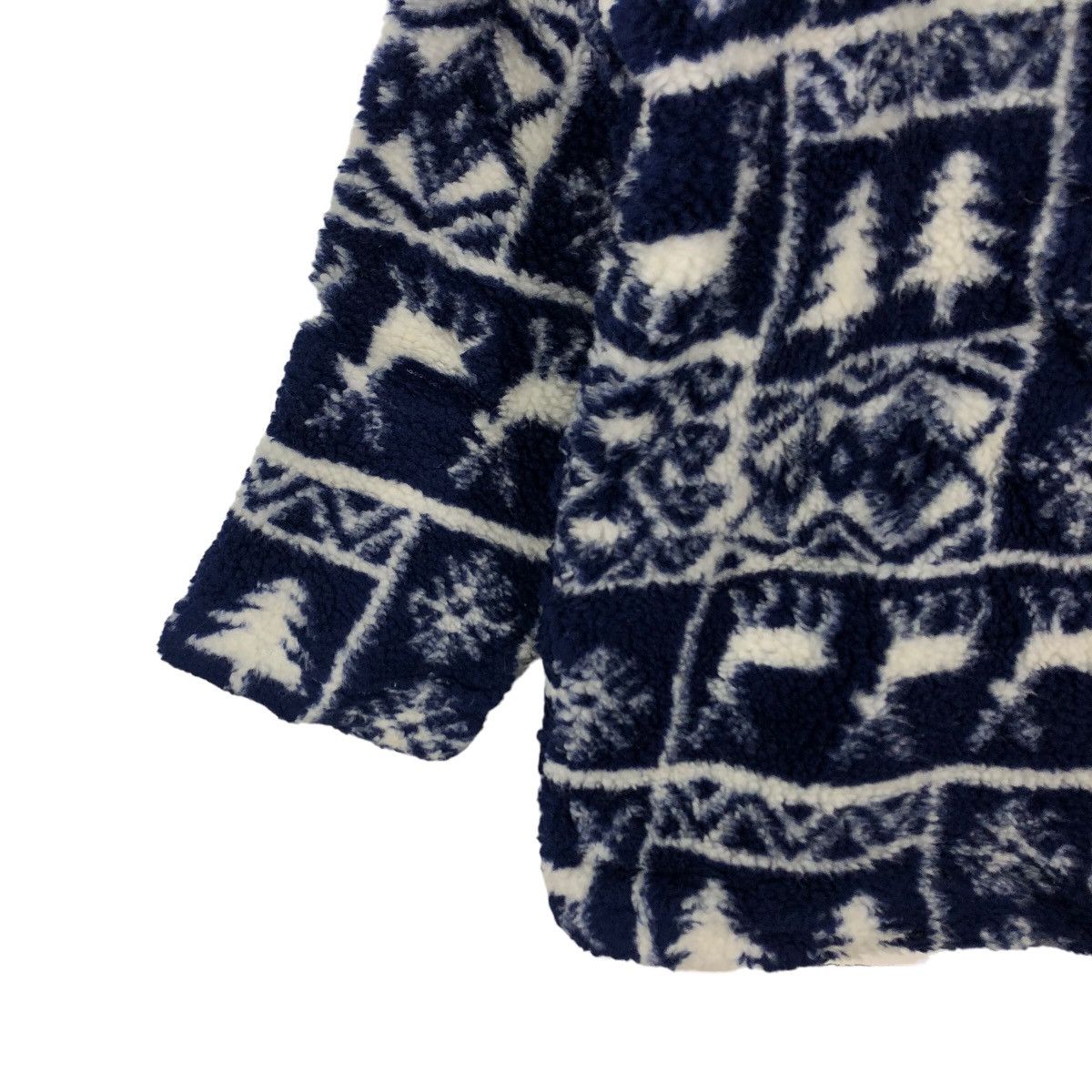 Japanese Brand VINTAGE FLEECE NAVAJO AZTEC DESIGN ELLESSE JAPAN Size US M / EU 48-50 / 2 - 3 Thumbnail