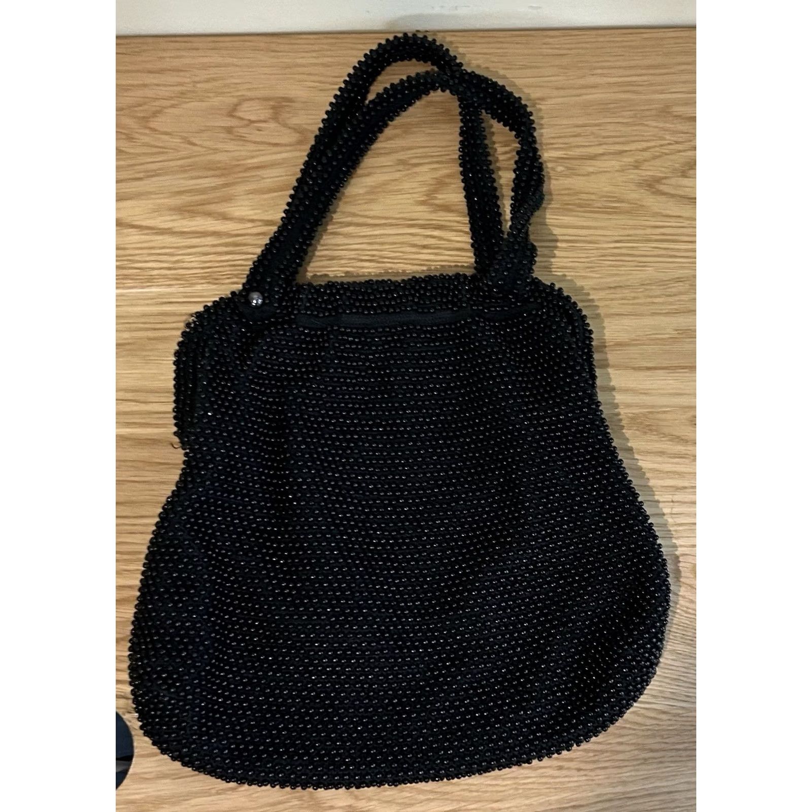 Vintage VINTAGE Cordé Bead Evening Bag Womens Size ONE SIZE - 2 Thumbnail
