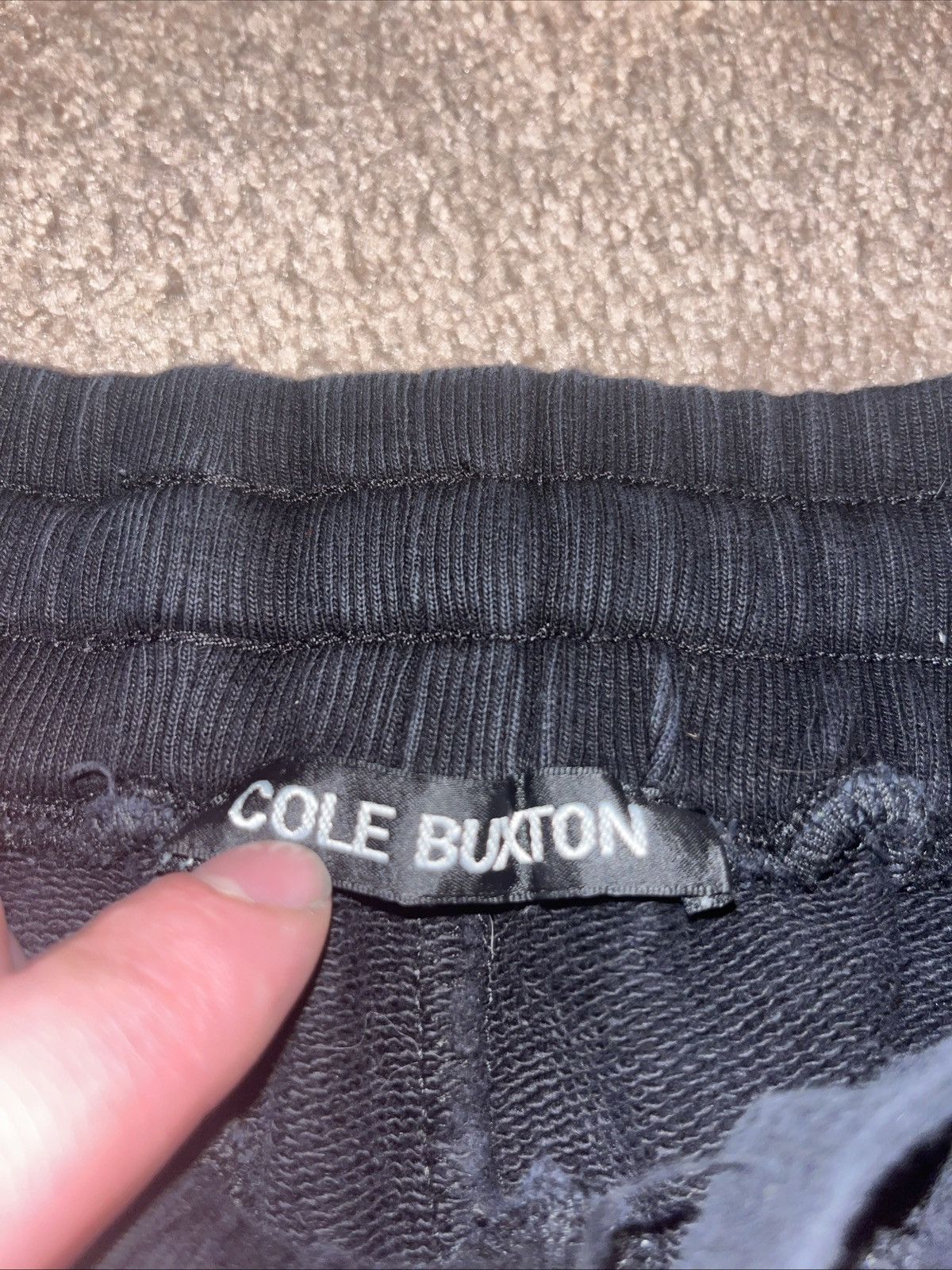 Cole Buxton Cole Buxton Black Jogger Sweatpants Size Small Size US 29 - 2 Thumbnail