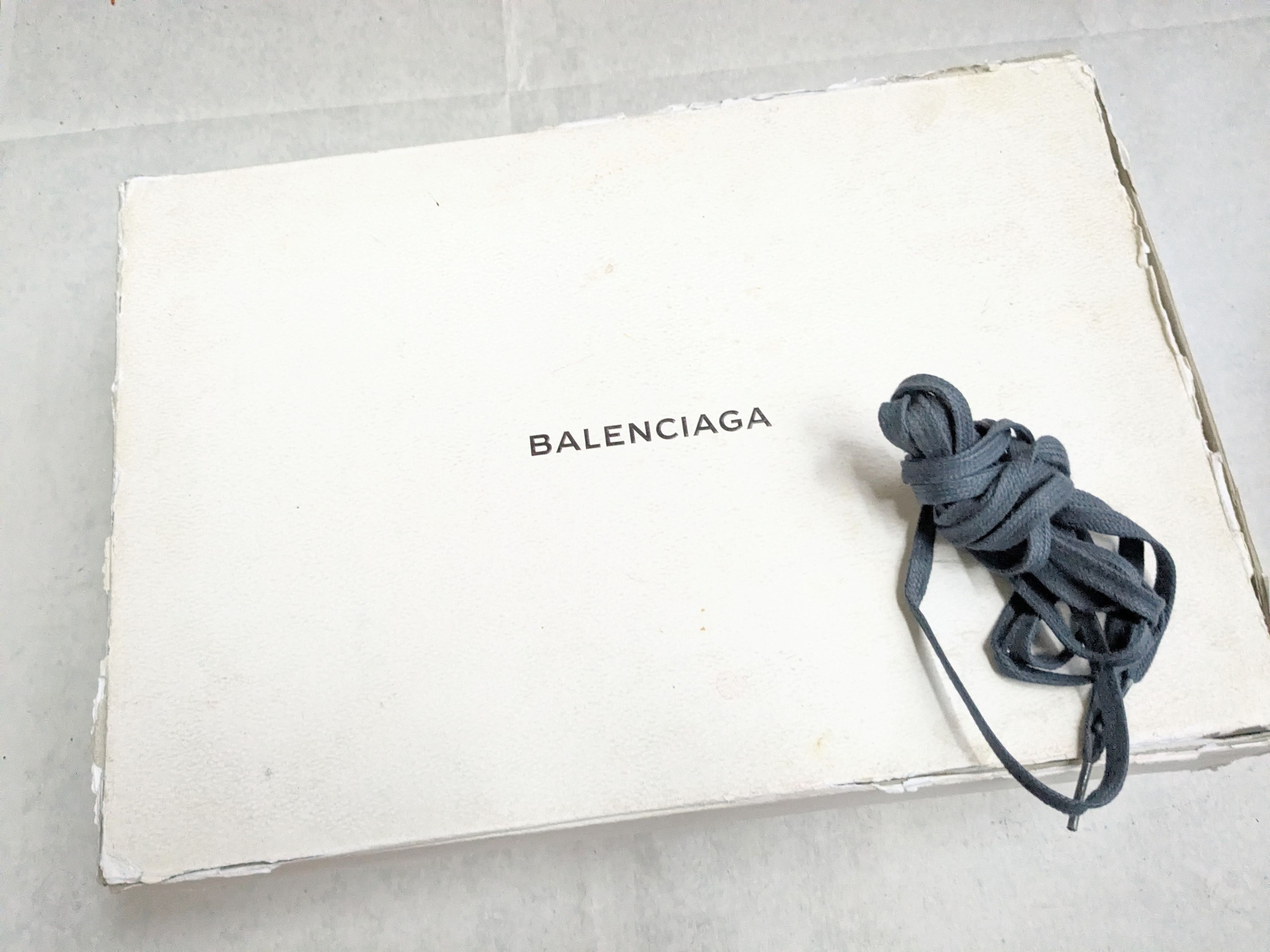 Balenciaga Balenciaga Arena Blue Leather 8 High Tops Lace Up Size US 8 / EU 41 - 15 Thumbnail