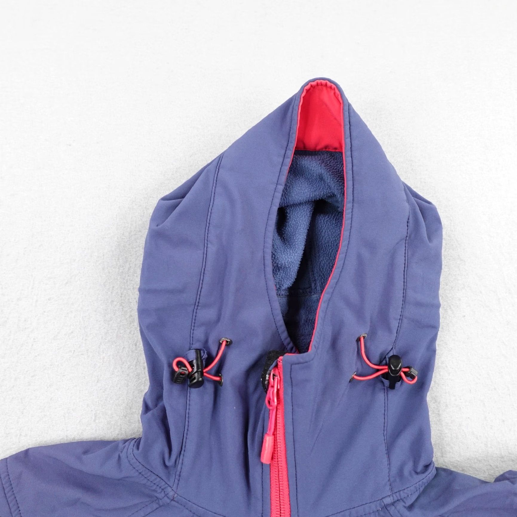 Vintage Bergans of Norway Jacket Womens Small Blue Stranda Lady Softshell Coat Parka Hooded Full Zip Pockets Waterproof Size S / US 4 / IT 40 - 2 Thumbnail