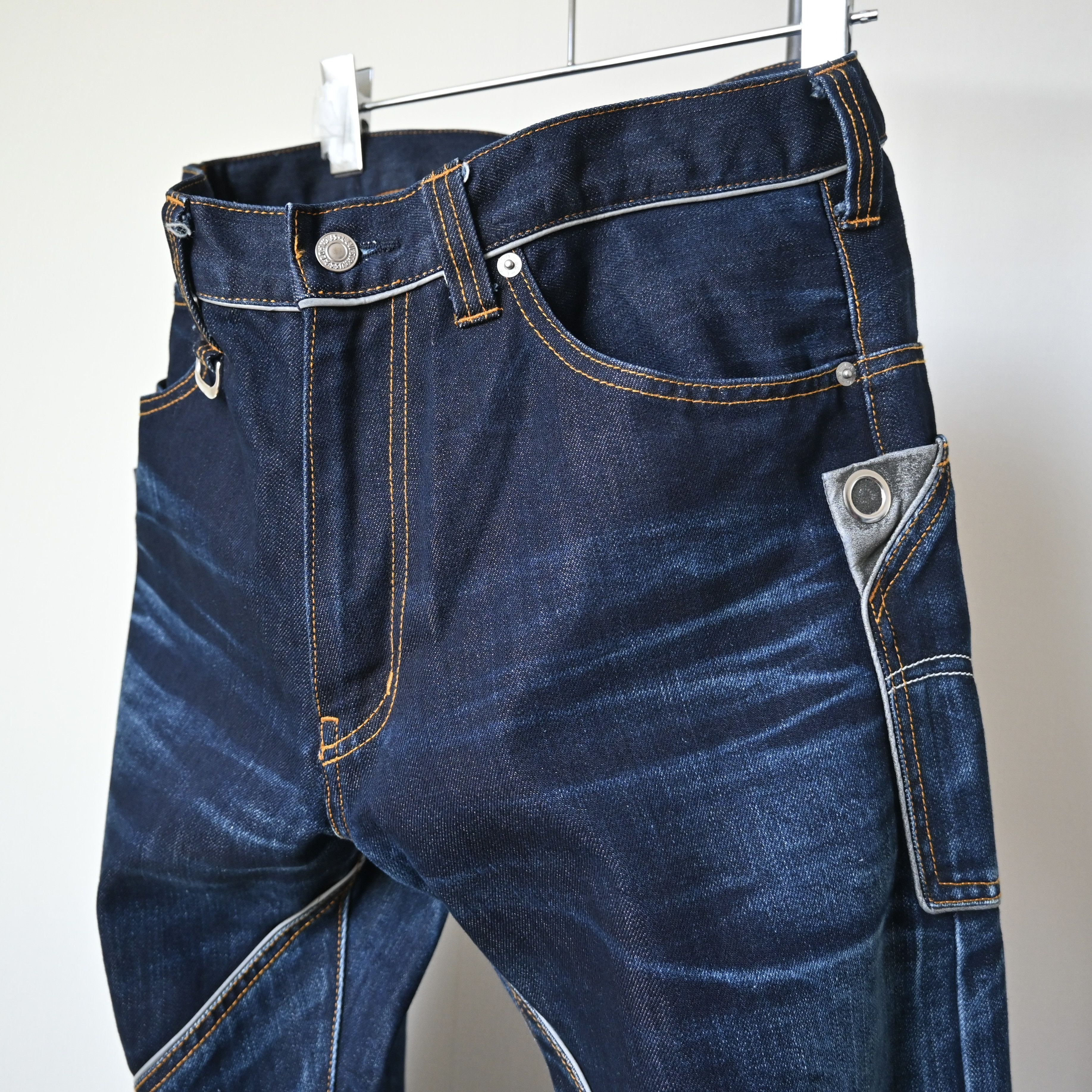 Levi's 2007 Levi's FLU 737⌀ reflective trim jeans, made in Japan Size US 34 / EU 50 - 8 Thumbnail