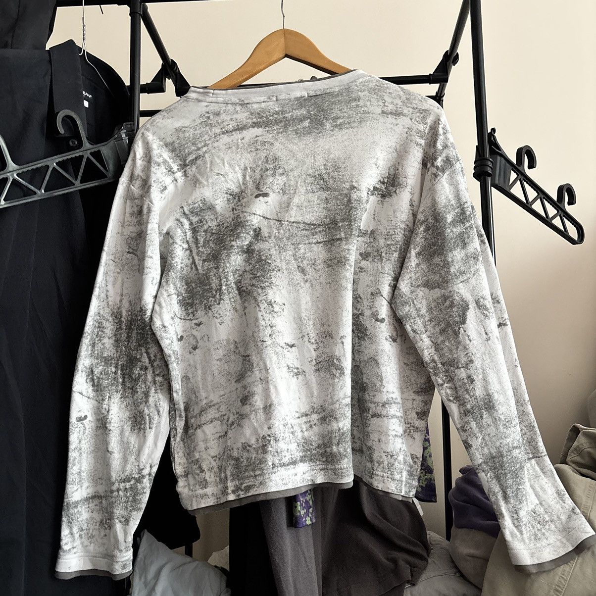 Beauty Beast Y2K Young Order Unlimited Grunge Abstract Long Sleeve Tee Size M / US 6-8 / IT 42-44 - 9 Thumbnail