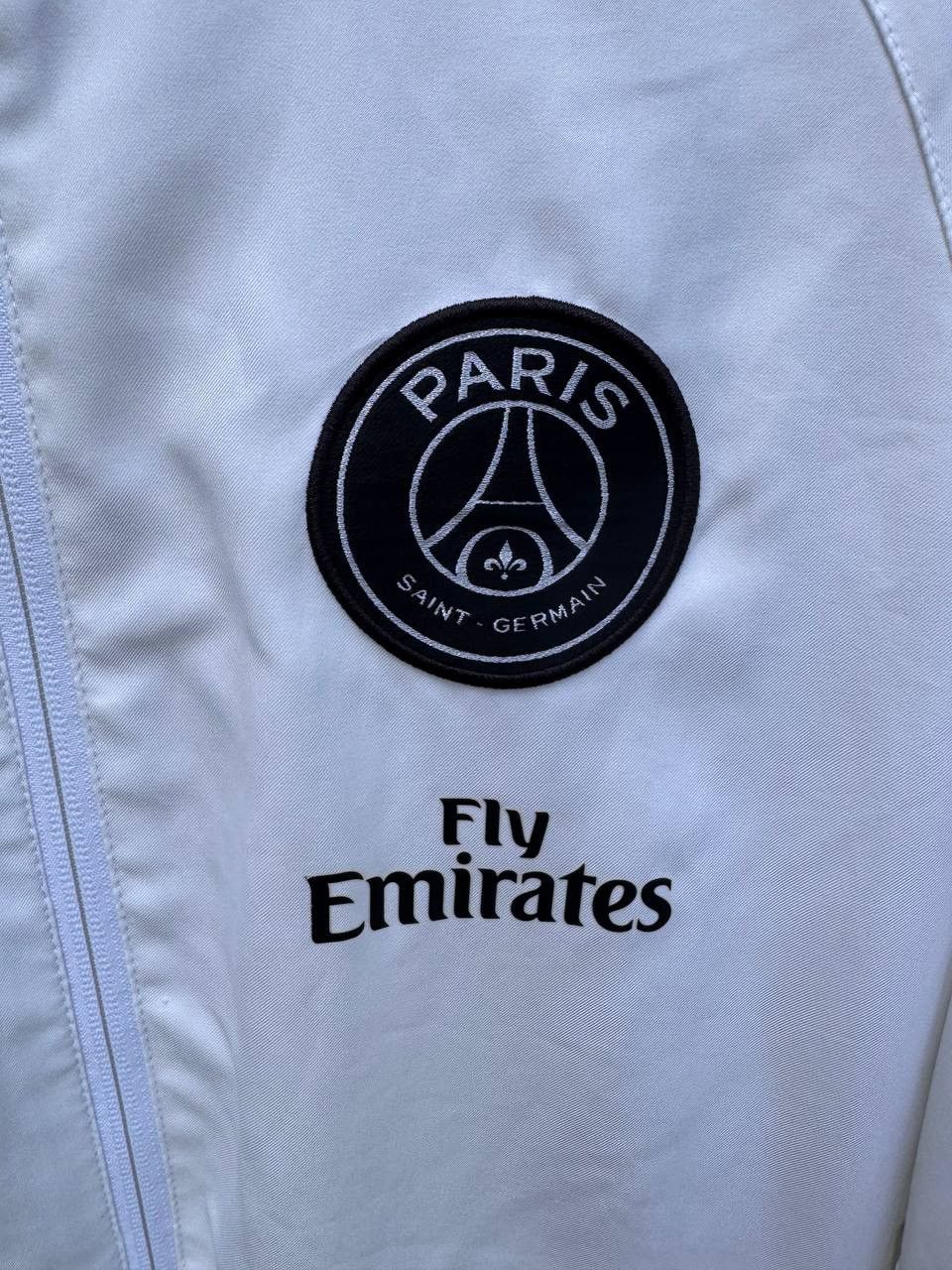 Nike PSG Paris Saint Germain 2017/2018 Nike Track Jacket White S Size US S / EU 44-46 / 1 - 2 Thumbnail