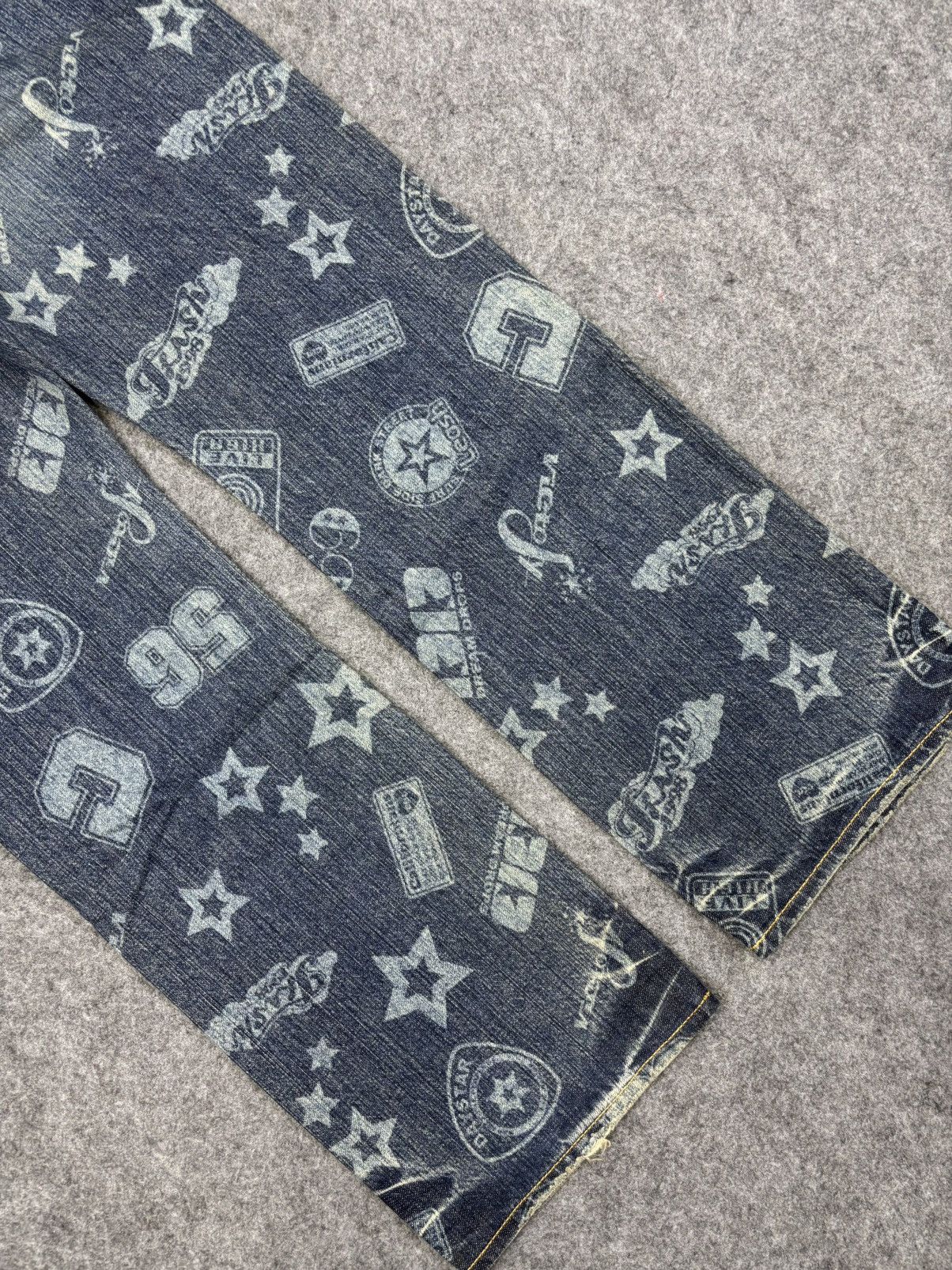 Japanese Brand CO&LU Japan Full Print Denim Hysteric Design Denim F749 Size US 30 / EU 46 - 15 Thumbnail