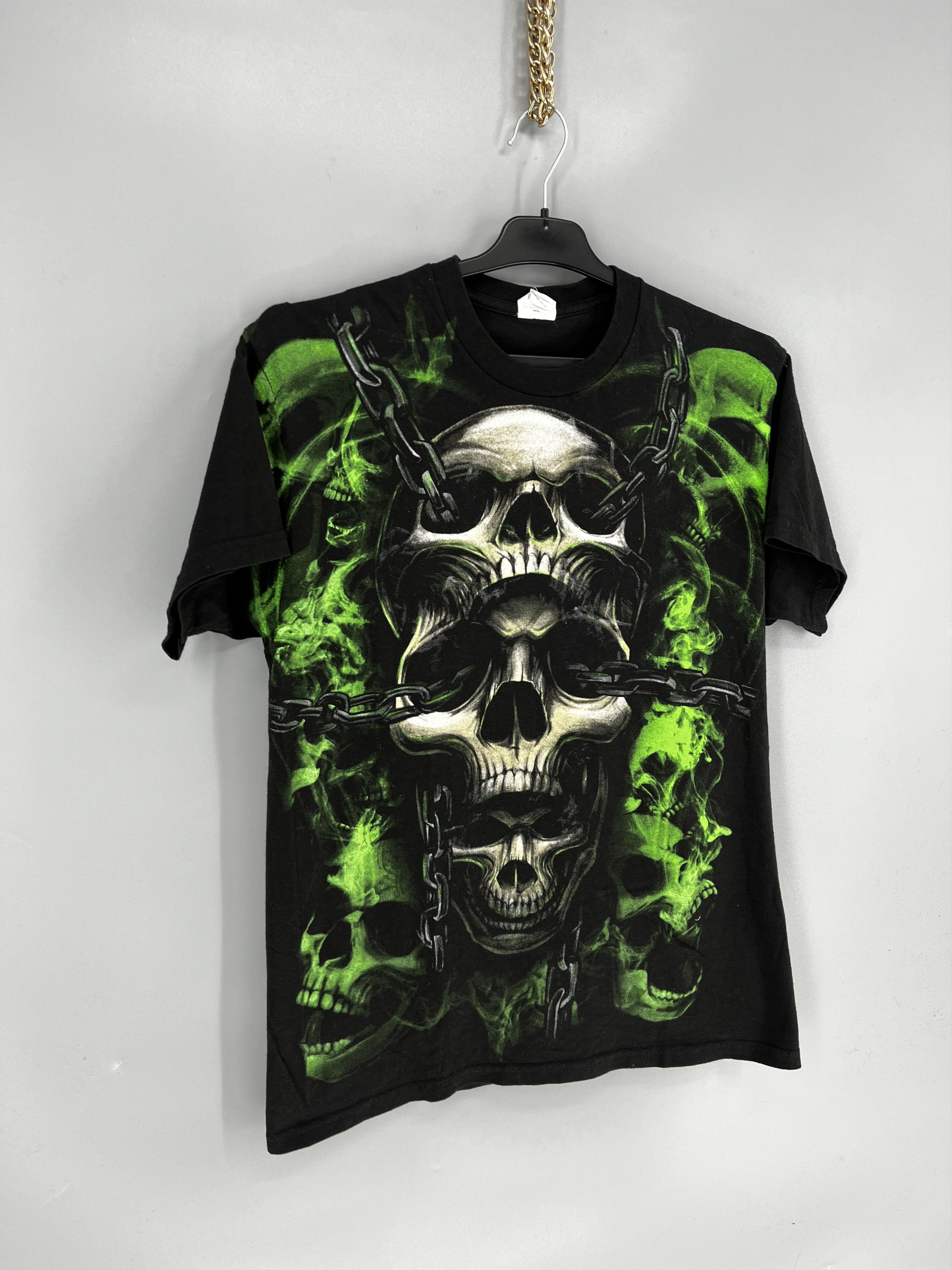 Rap Tees Vintage Skull Smoke Rocky Asap Fashion raptees Size US M / EU 48-50 / 2 - 2 Thumbnail
