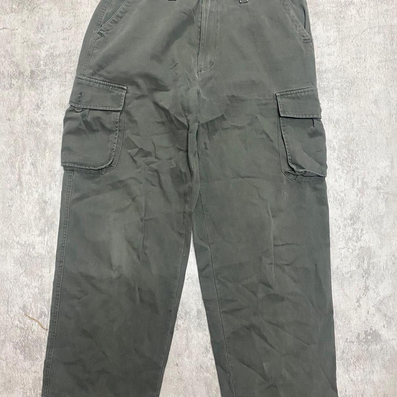 Timberland Timberland green cargo pants Vintage y2k military army Size US 34 / EU 50 - 2 Thumbnail