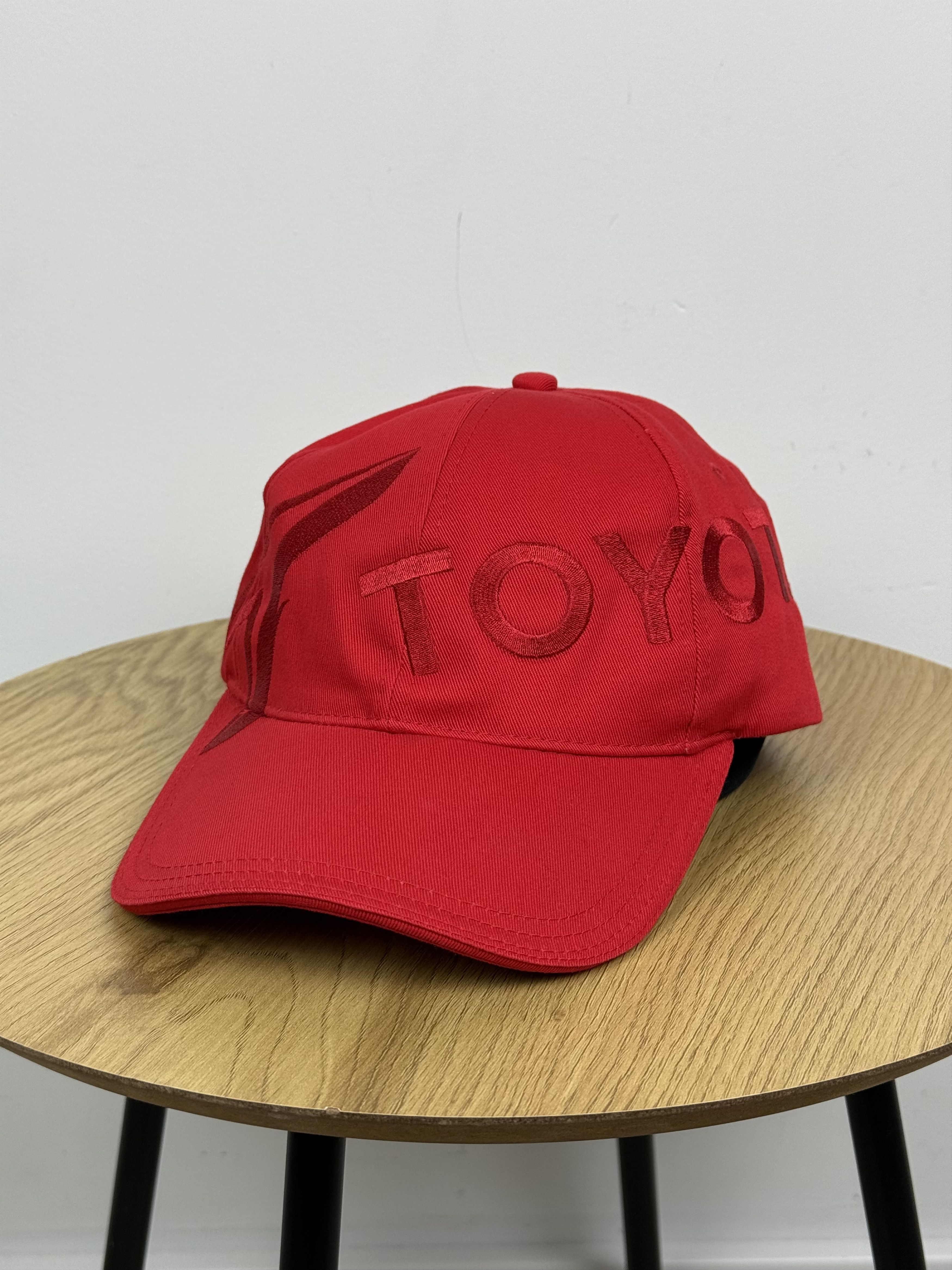 Formula 1 Panasonic Toyota Racing F1 Formula Uno Cap Hat Red Big Logo Size ONE SIZE - 1 Thumbnail